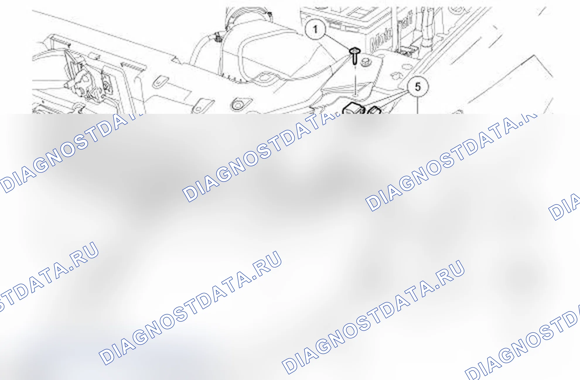 Рис. 2: Фара в сборе. Ford Taurus V