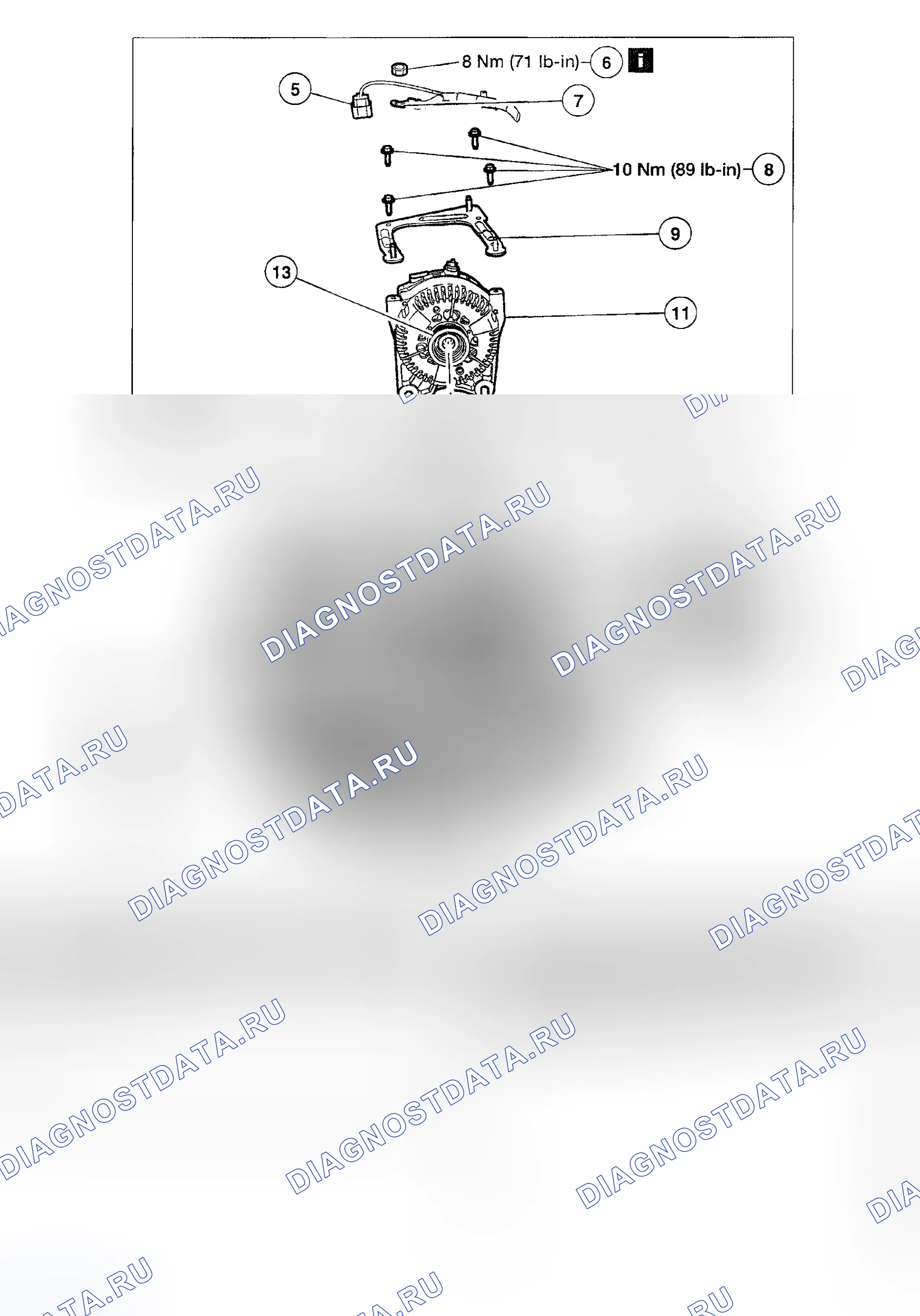 Рис. 20: Демонтаж и монтаж. Hyundai Nexo I