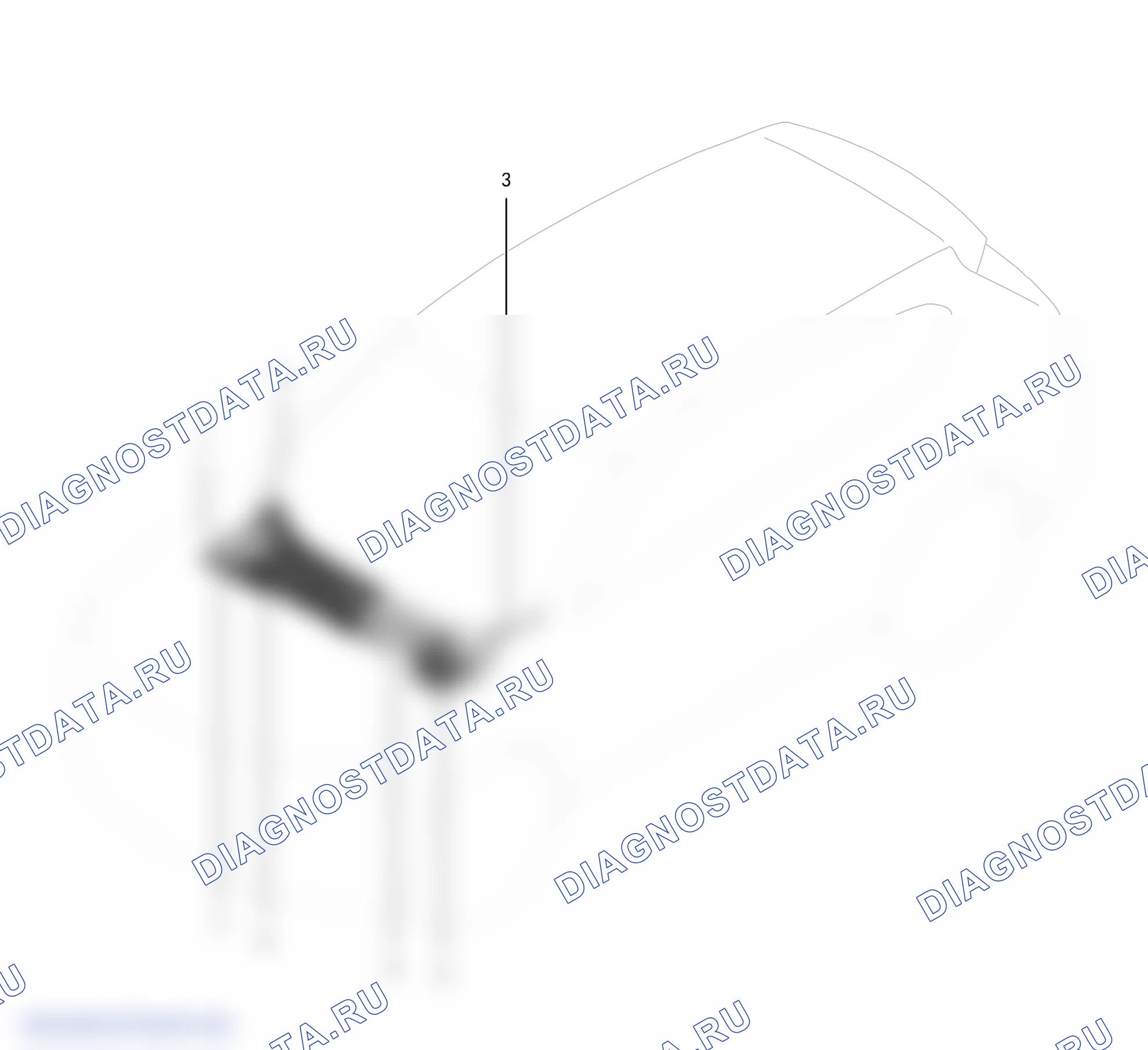Схема расположения вентиляционной крышки — Haval H2. Haval H2 I