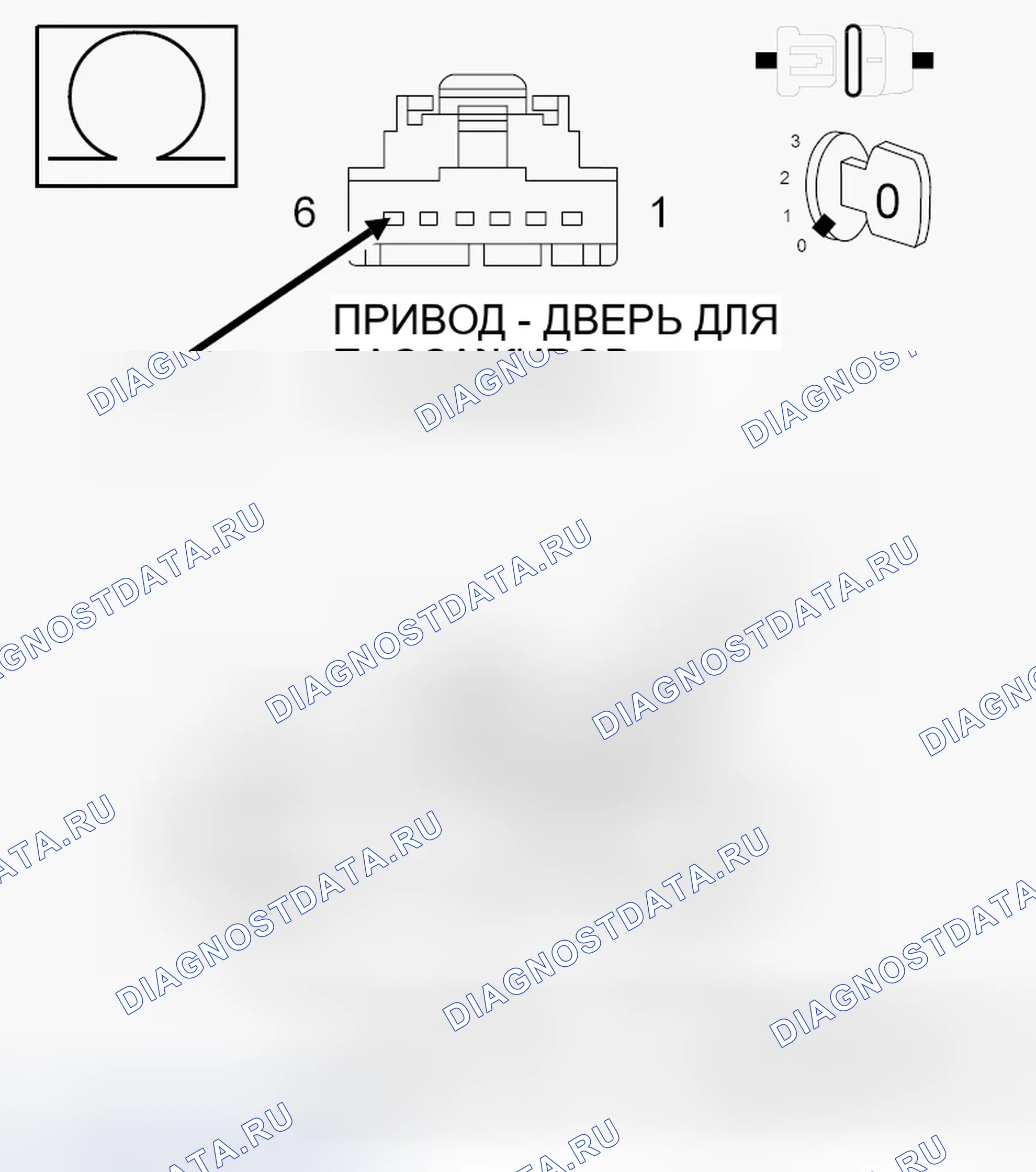 Рис. 43: ДИАГНОСТИЧЕСКИЙ ТЕСТ. Chrysler Town & Country V рестайлинг