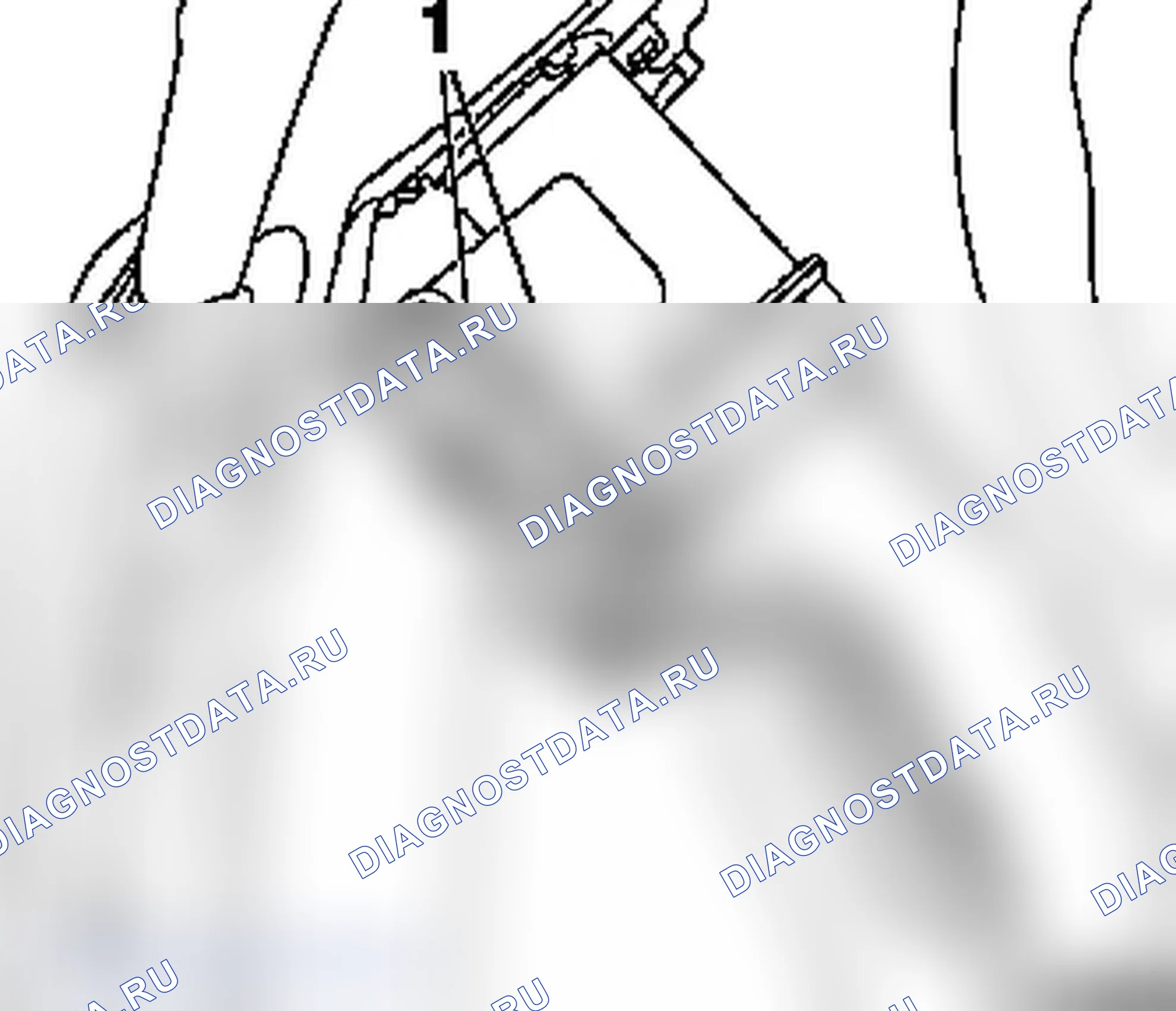 Снять и установить заправочный топливопровод, модель F 06, F 25 (дизель). Opel Corsa C