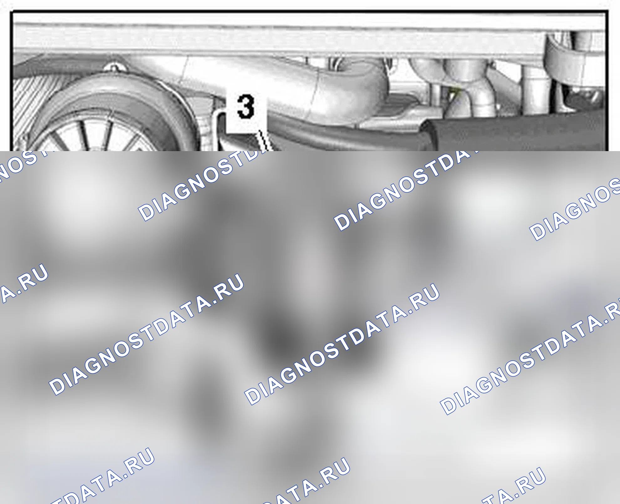 Рис. 110: КРОНШТЕЙН МАСЛЯНОГО ФИЛЬТРА С МАСЛООХЛАДИТЕЛЕМ. Audi TT 8J рестайлинг