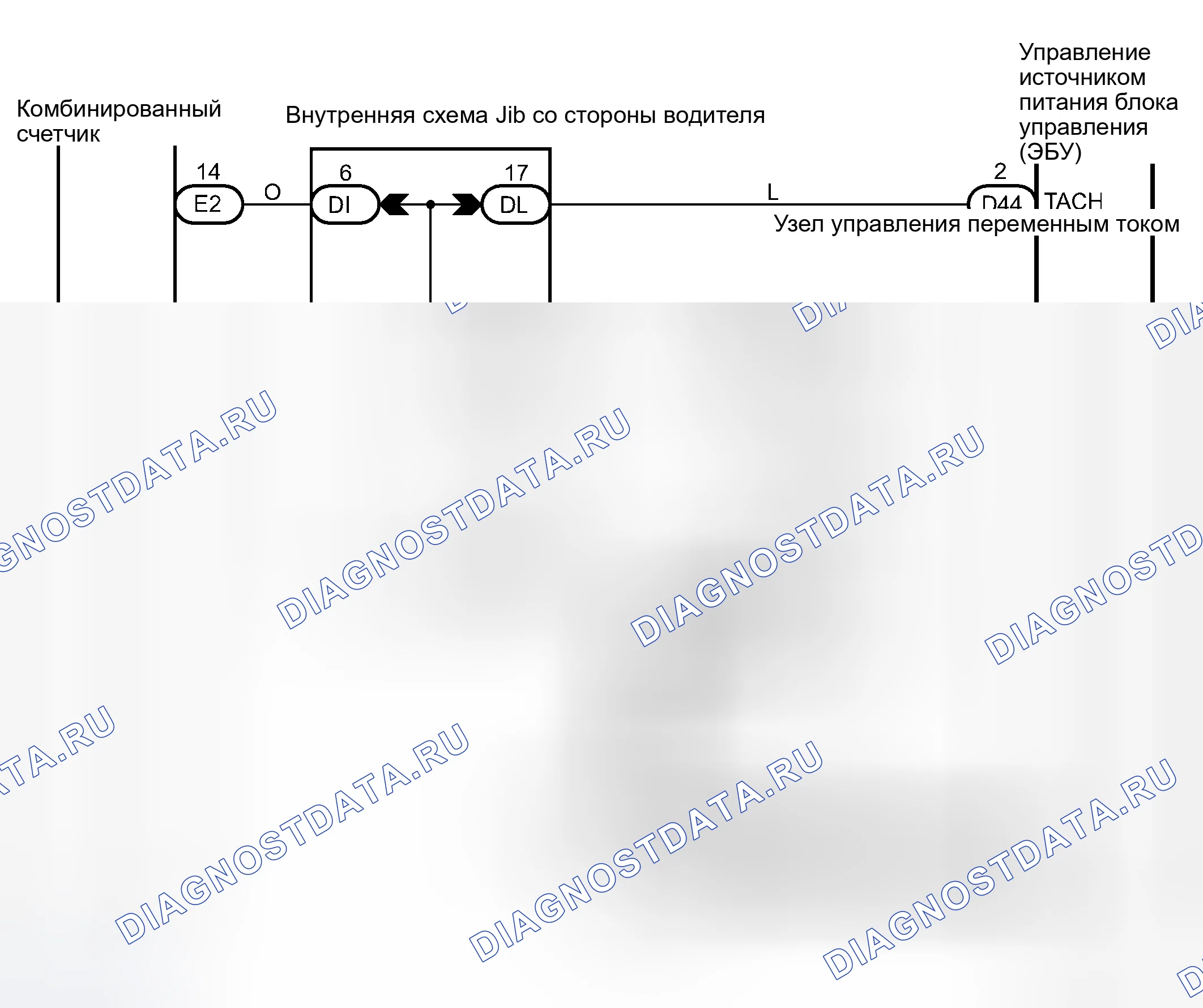 Рис. 43: электросхема. Toyota Avalon XX30
