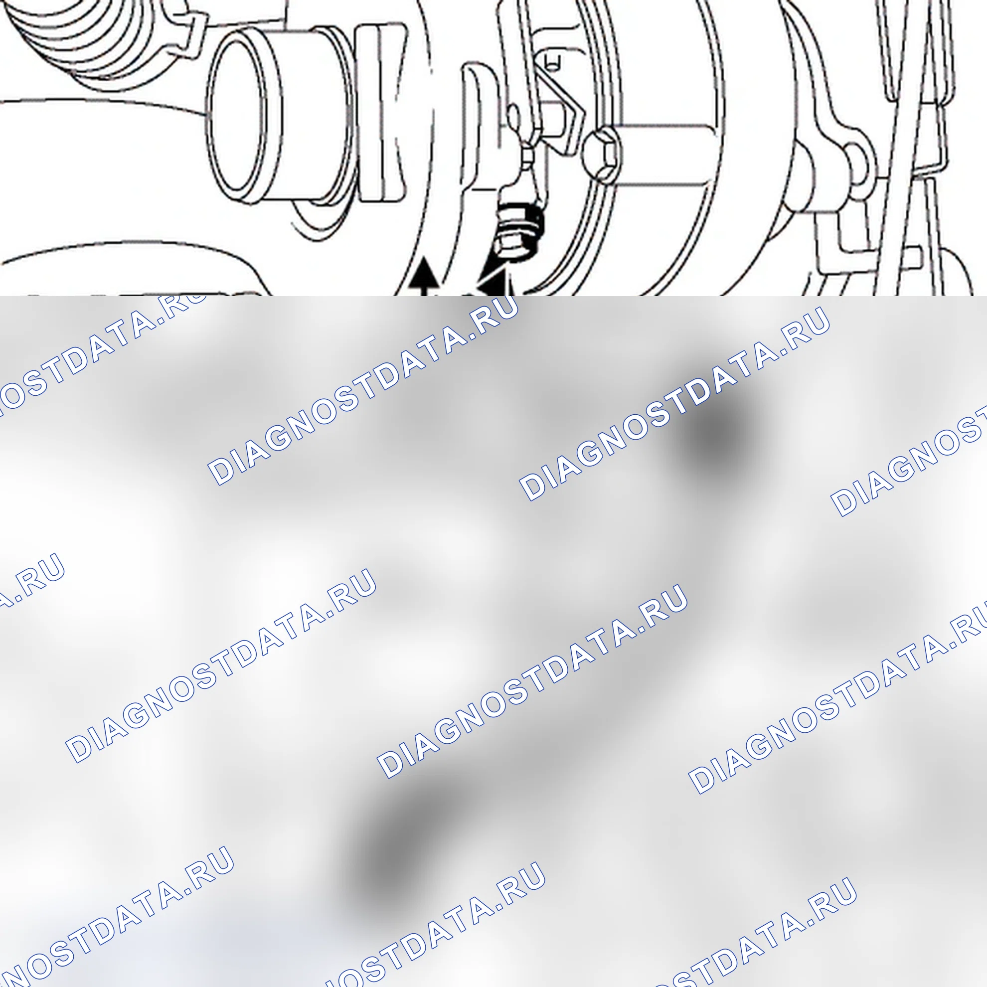 Как снять и установить маслопровод турбокомпрессора — вариант 12. Renault Megane II