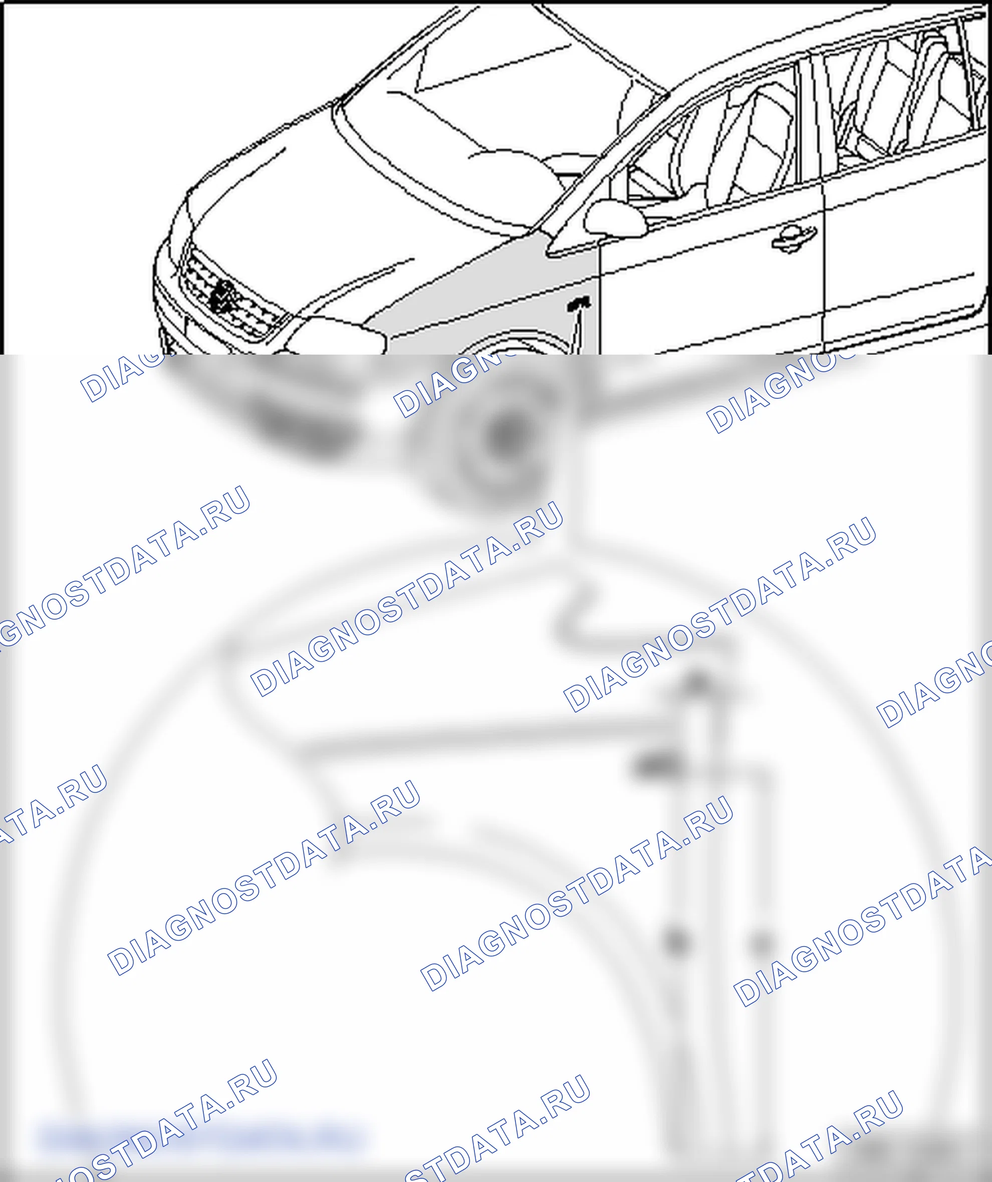 Надписи. Volkswagen Touran I