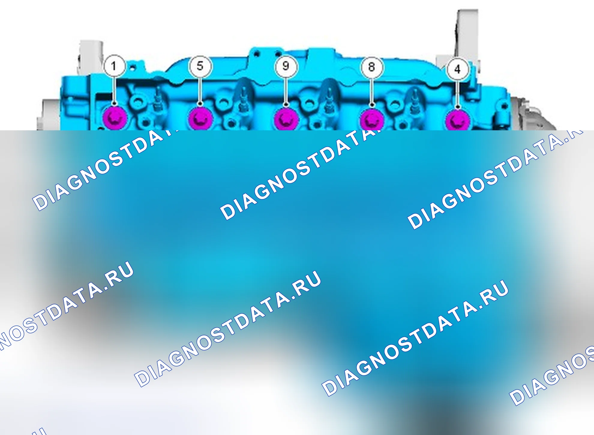Разборка двигателя. Ford Mondeo IV