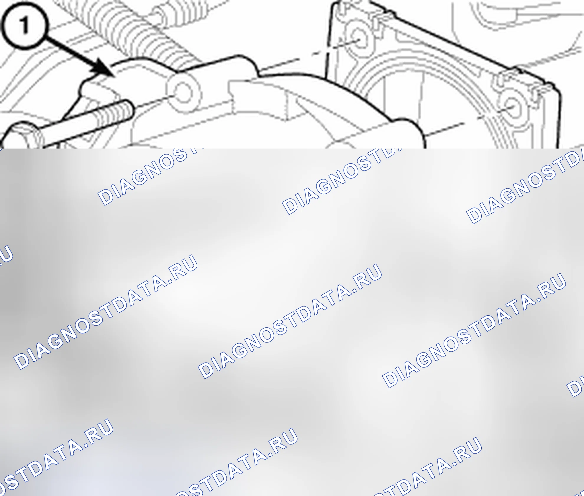 Рис. 8: КОРПУС - ДРОССЕЛЬ - 3.3 / 3.8L. Chrysler Town & Country V