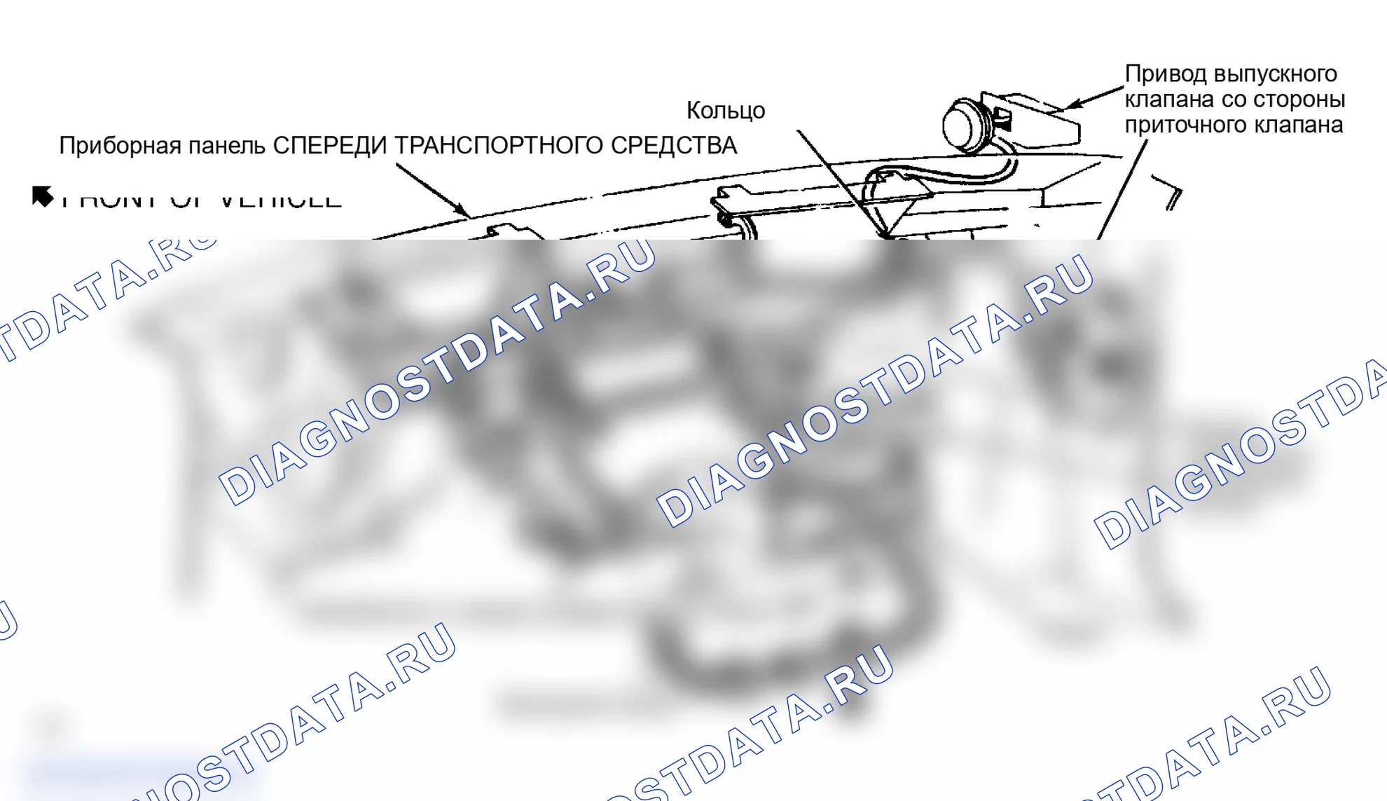 Рис. 6: Вакуумная схема A / C-нагревателя (серия " S "). GMC S15 Pickup 