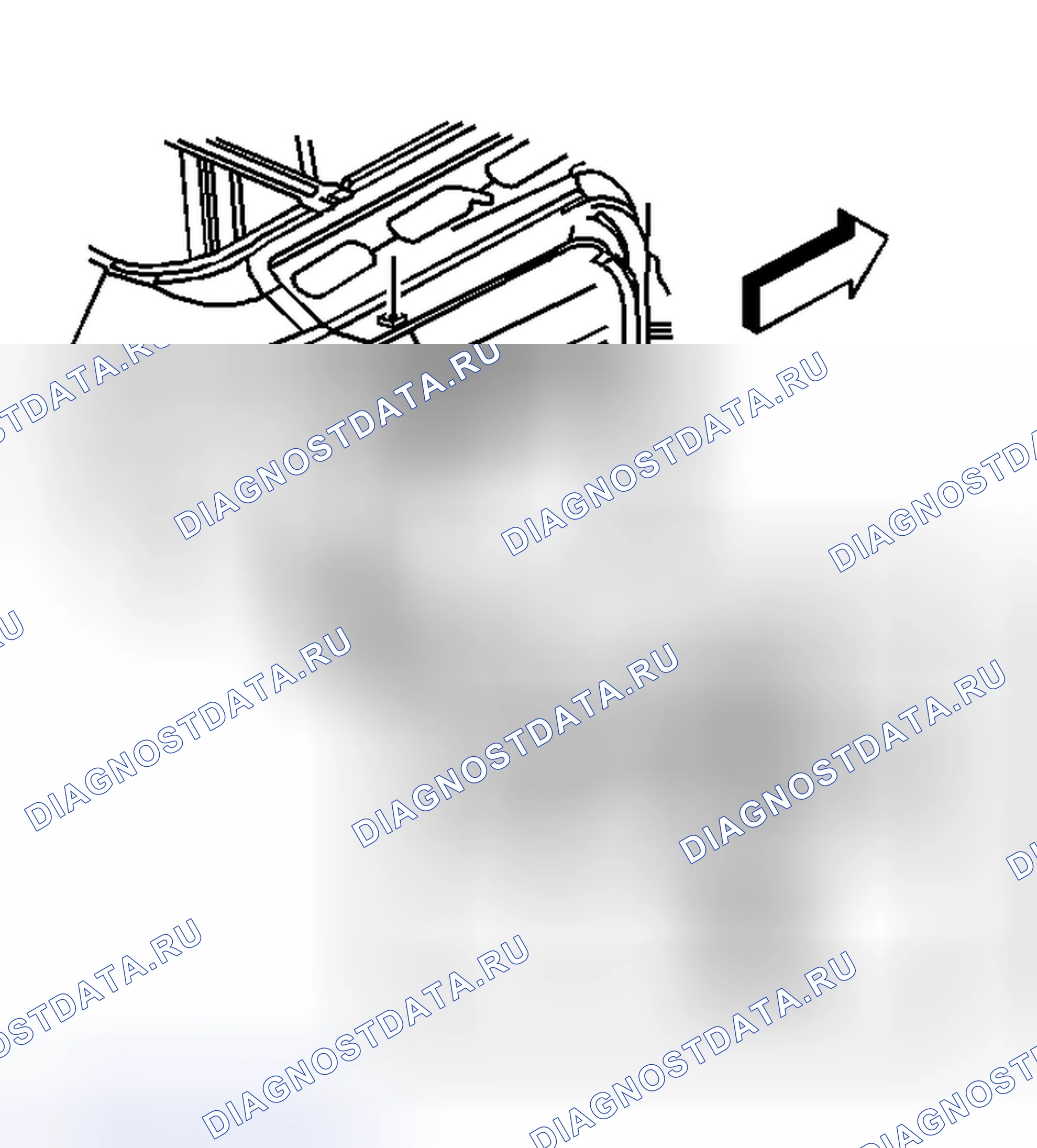 Рис. 16: Порядок демонтажа. Saab 9-7X I