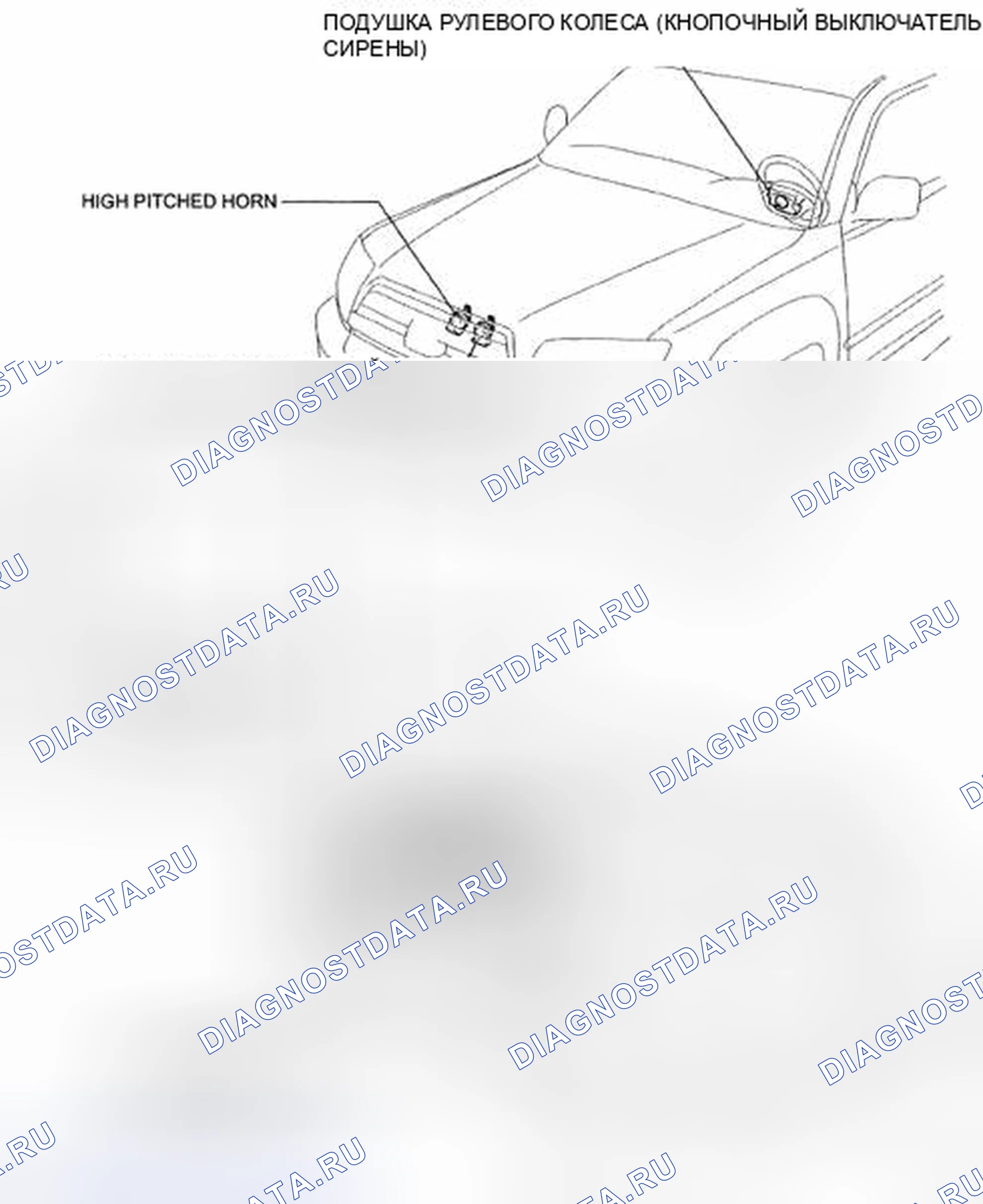 Рис. 1: РАСПОЛОЖЕНИЕ ДЕТАЛЕЙ. Toyota 4Runner IV рестайлинг