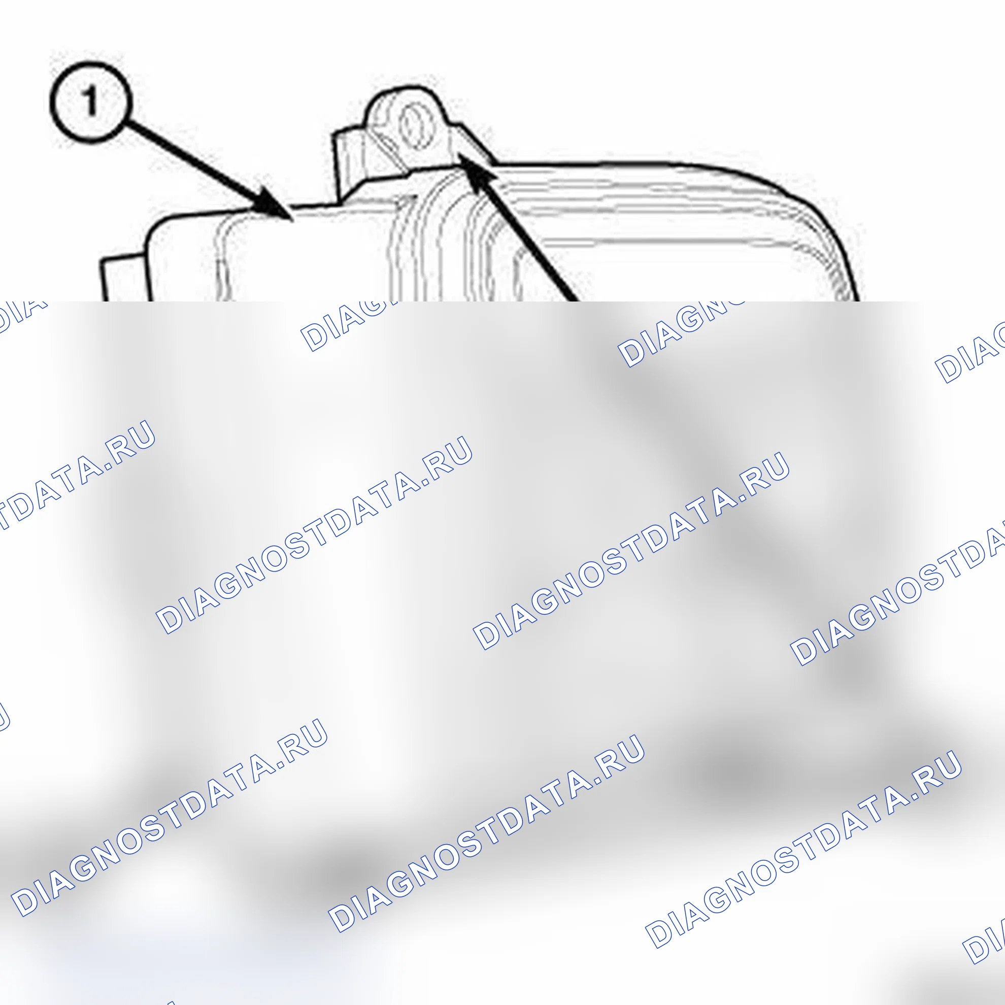 Рис. 1: ЛЕВЫЙ ПРИВОД. Chrysler Town & Country V рестайлинг