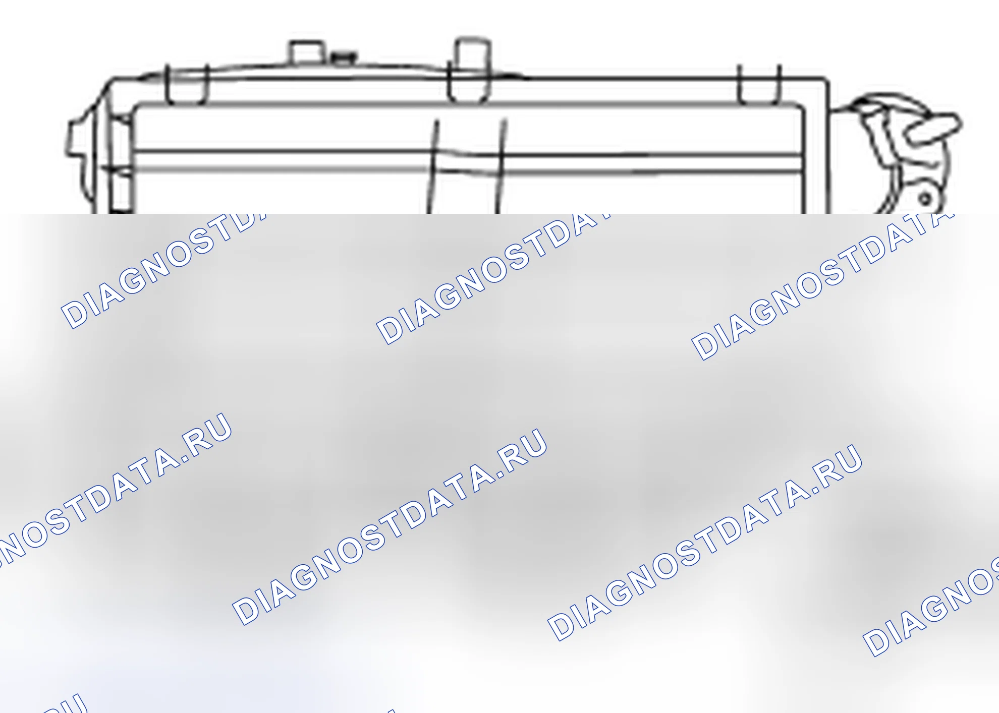 Рис. 56: Впускной коллектор и протектор топливной трубки. Nissan Frontier D40