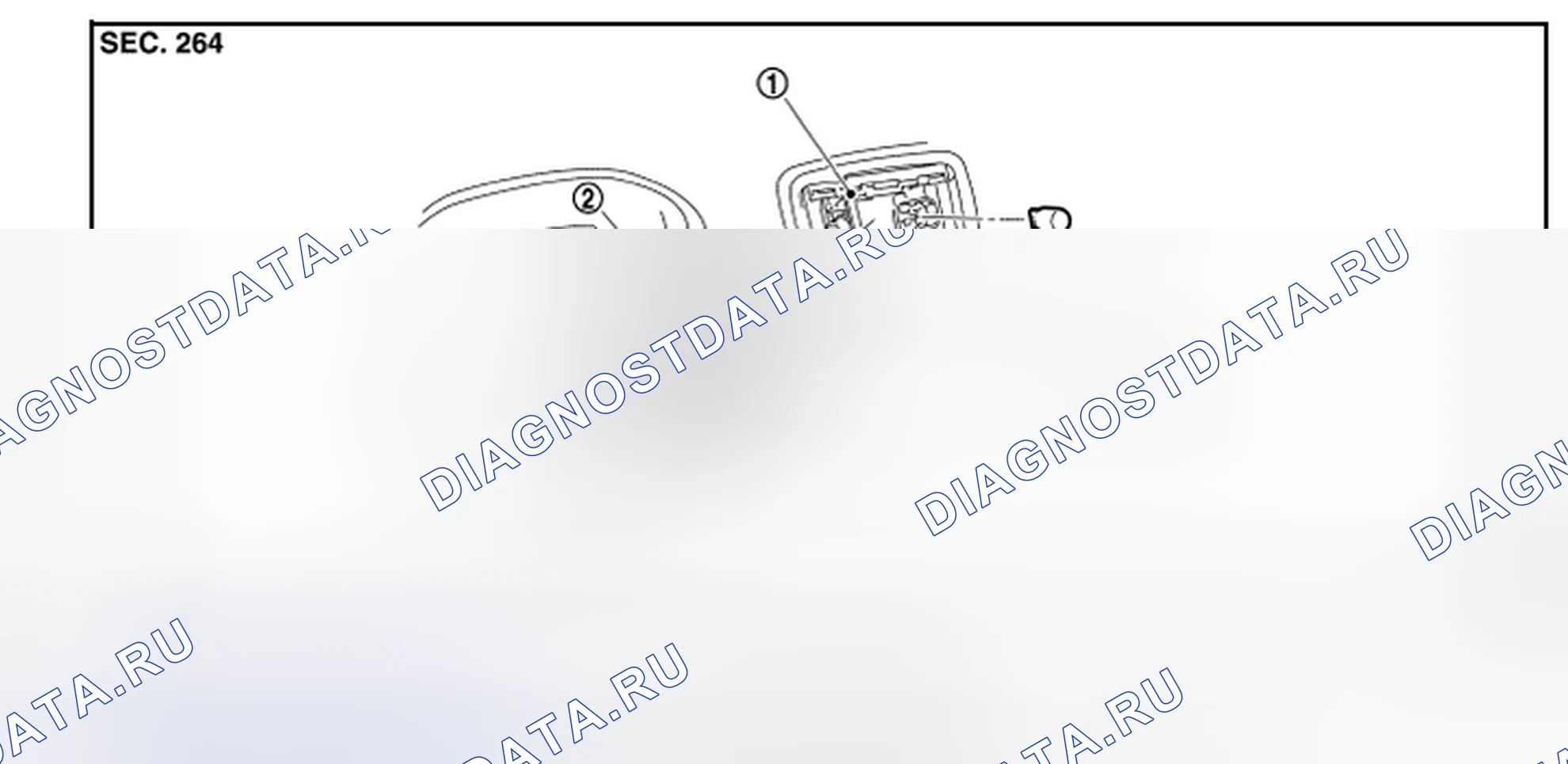 Рис. 69: Разнесенный вид. Infiniti FX35 II рестайлинг