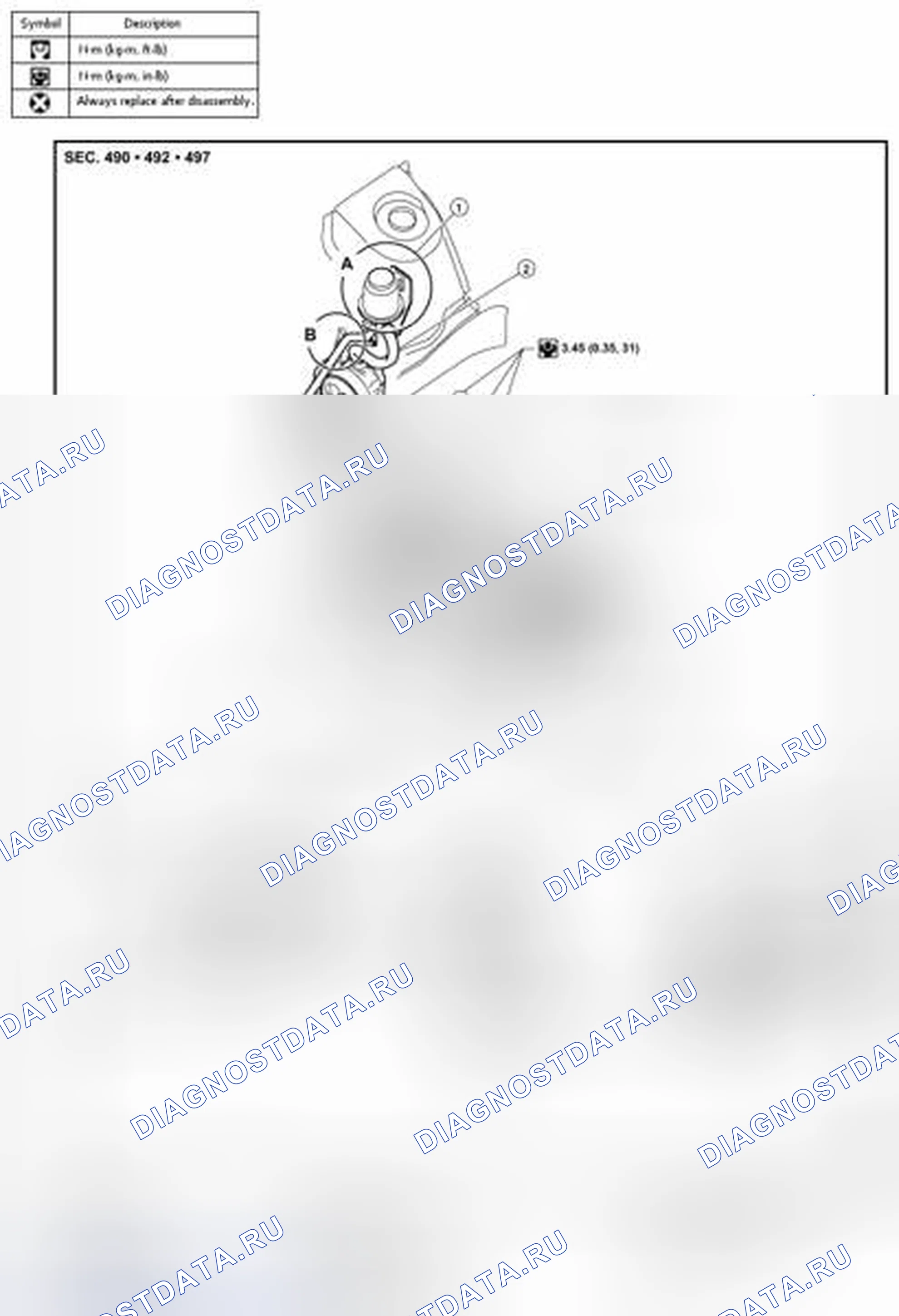 Рис. 20: Демонтаж и монтаж. Honda Today I
