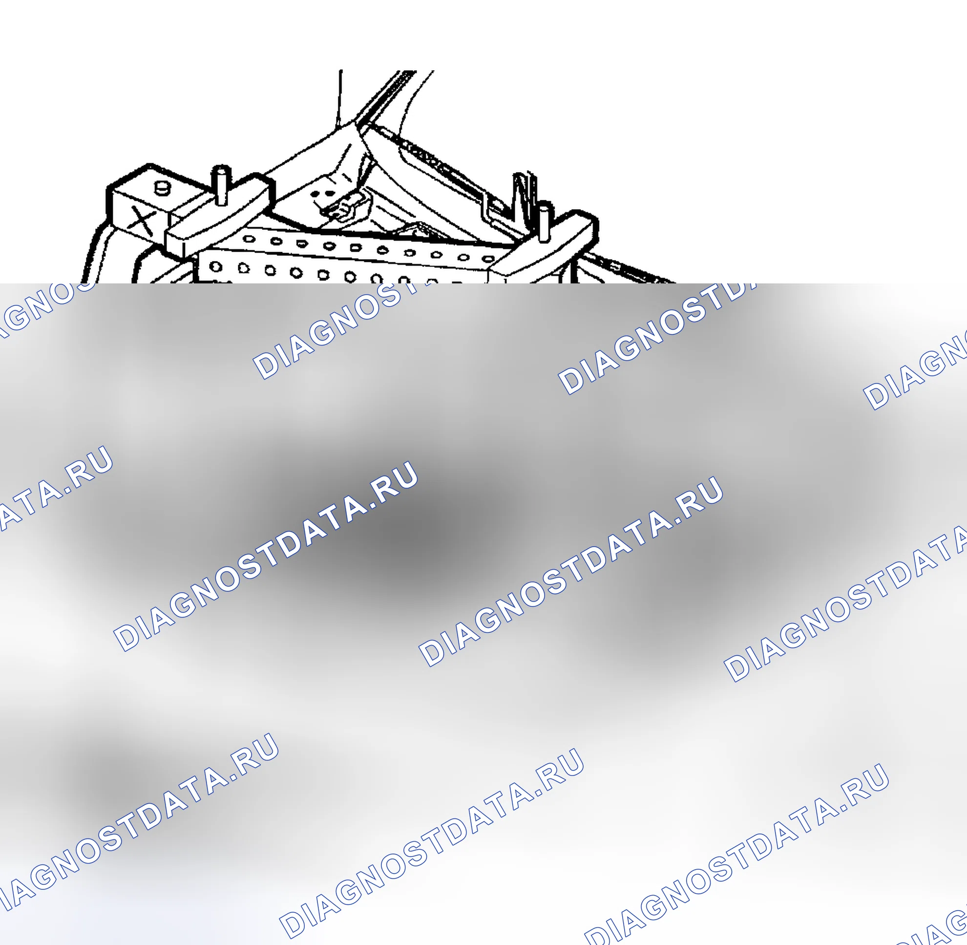 Рис. 406: ДЕМОНТАЖ. Kia Rio I