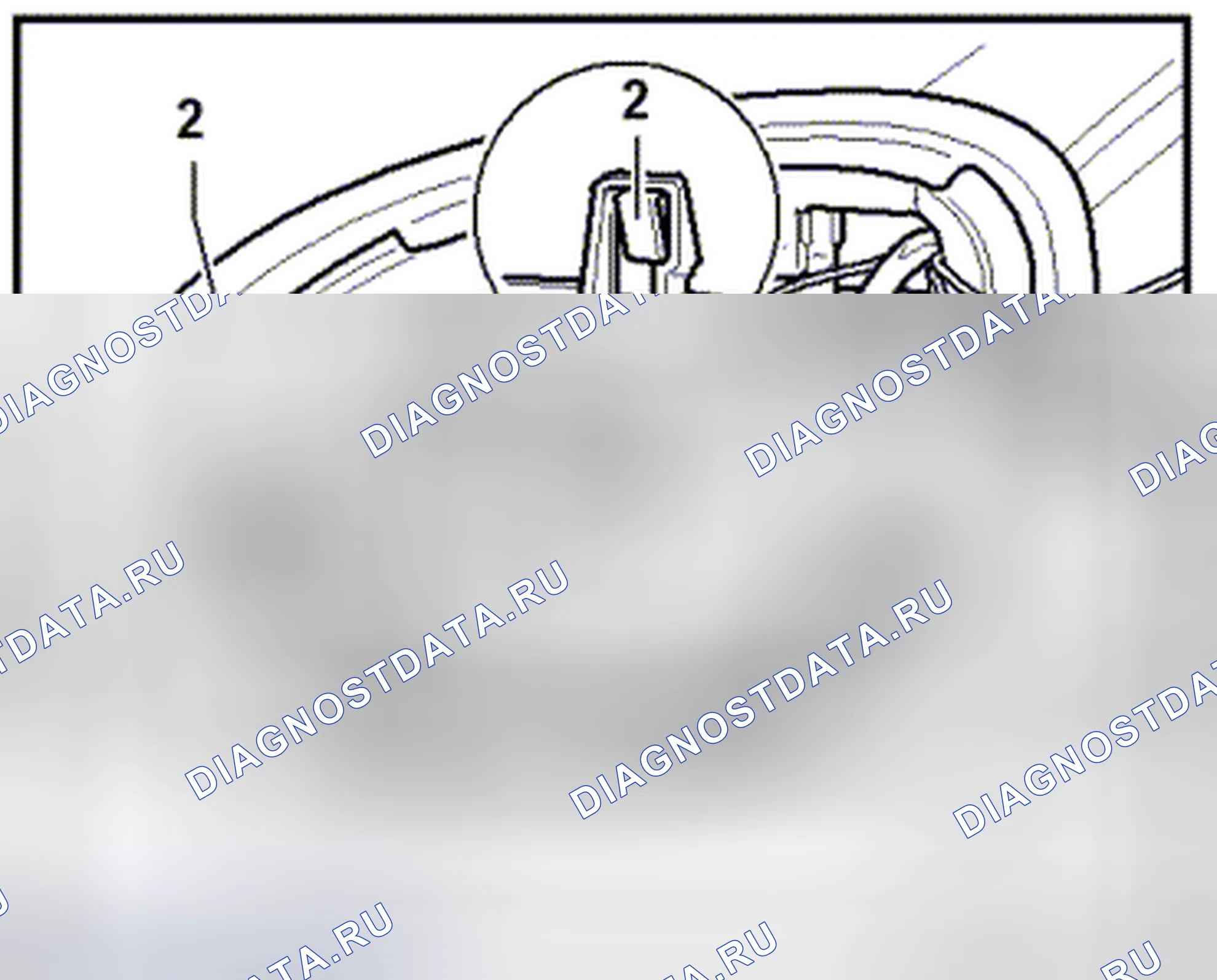 Рис. 28: КОРПУС ЗЕРКАЛА. Volkswagen Passat B6