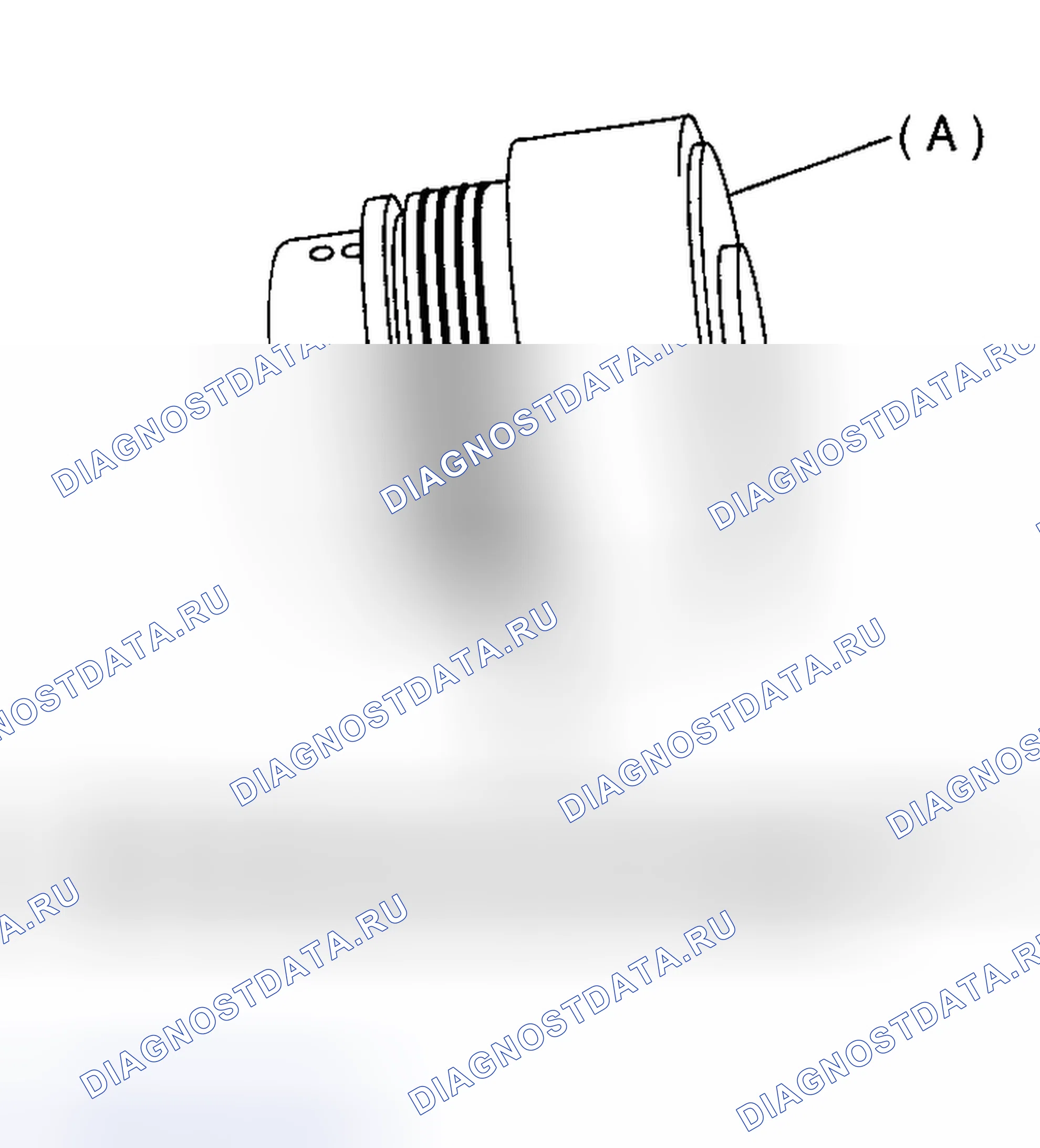 Рис. 432: ВНУТРЕННЯЯ ОБОЙМА ОДНОСТОРОННЕЙ МУФТЫ. Subaru Impreza WRX GD/GG рестайлинг