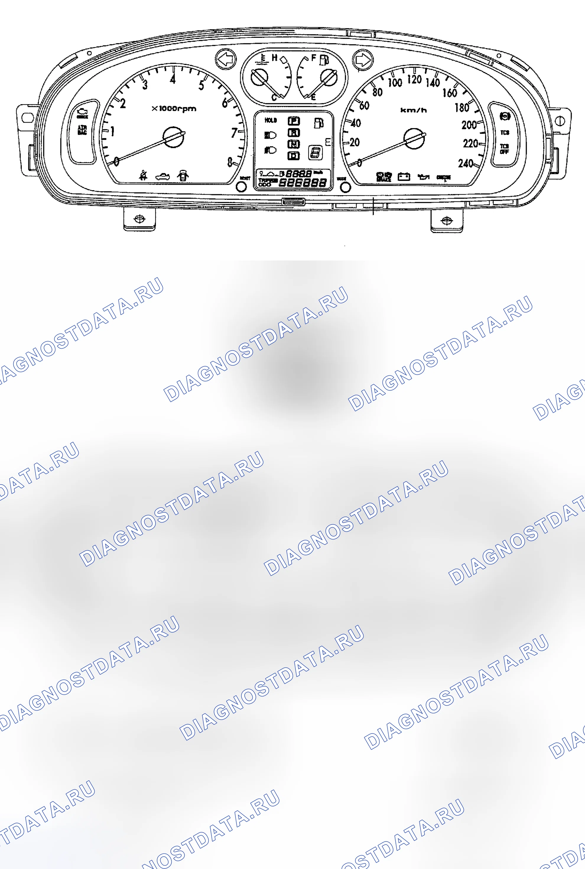 Рис. 5: ПРИБОРНАЯ ПАНЕЛЬ. Geely Monjaro I