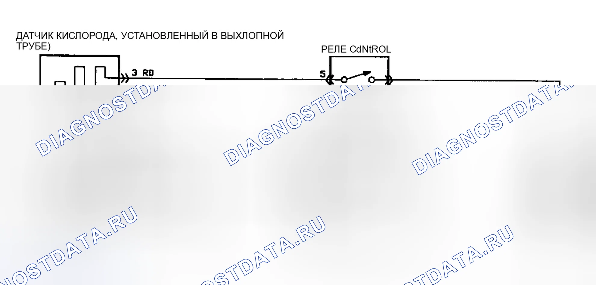 Рис. 35: Принципиальная схема DR-2 (3.0L). Mitsubishi Sigma I