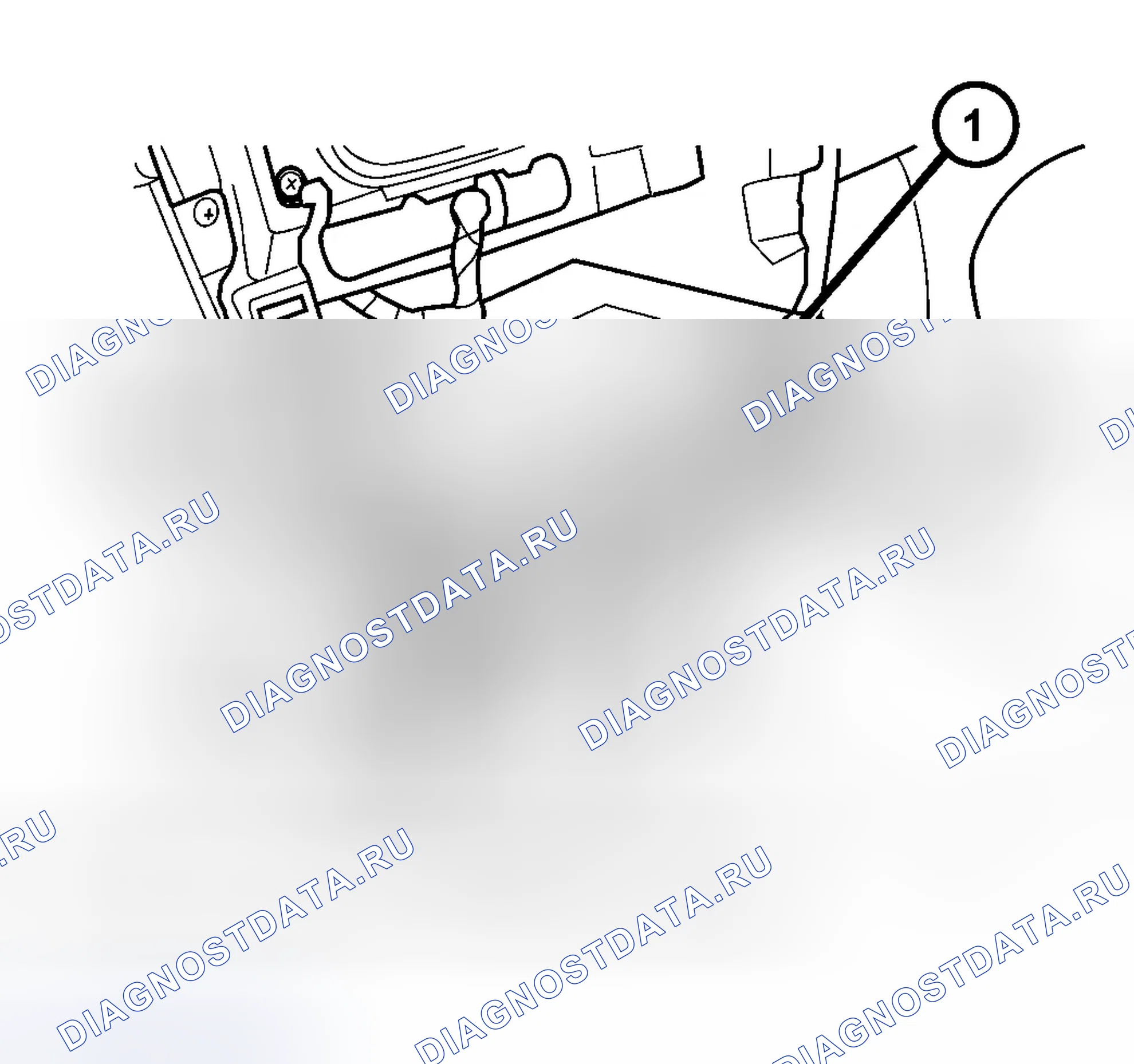 Рис. 3: ДЕМОНТАЖ. Dodge Grand Caravan IV