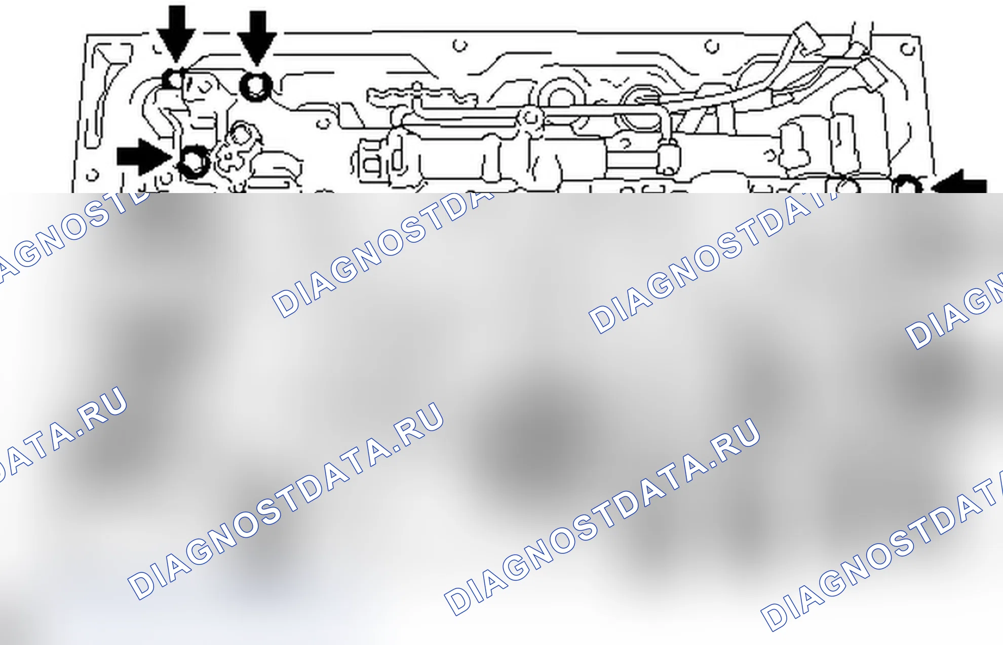 Рис. 386: ДЕМОНТАЖ. Toyota Land Cruiser 200 рестайлинг