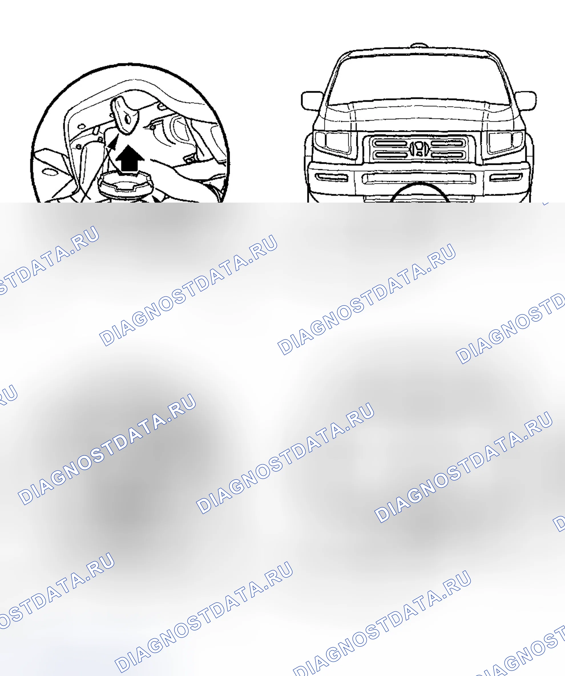 Рис. 25: Напольный домкрат. Honda Ridgeline I