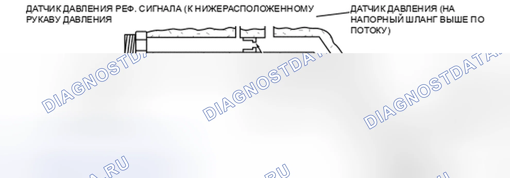 Рис. 9: Сборка трубки диафрагмы рециркуляции отработавших газов (рециркуляция отработавших газов). Hyundai Lantra II рестайлинг