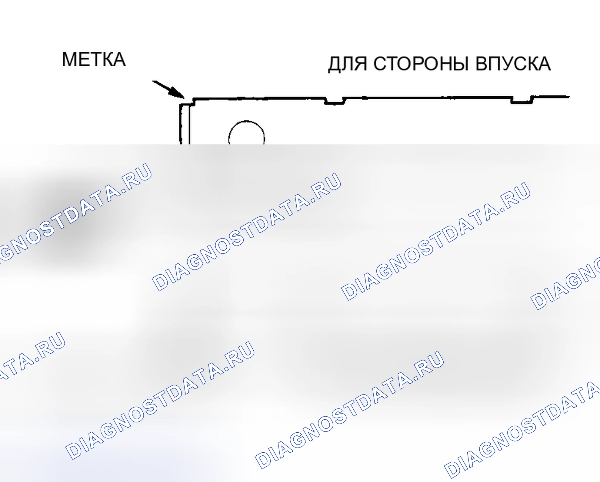 Рис. 432: > > B < < УСТАНОВКА ВАЛА КОРОМЫСЛА. Mitsubishi Lancer IX рестайлинг