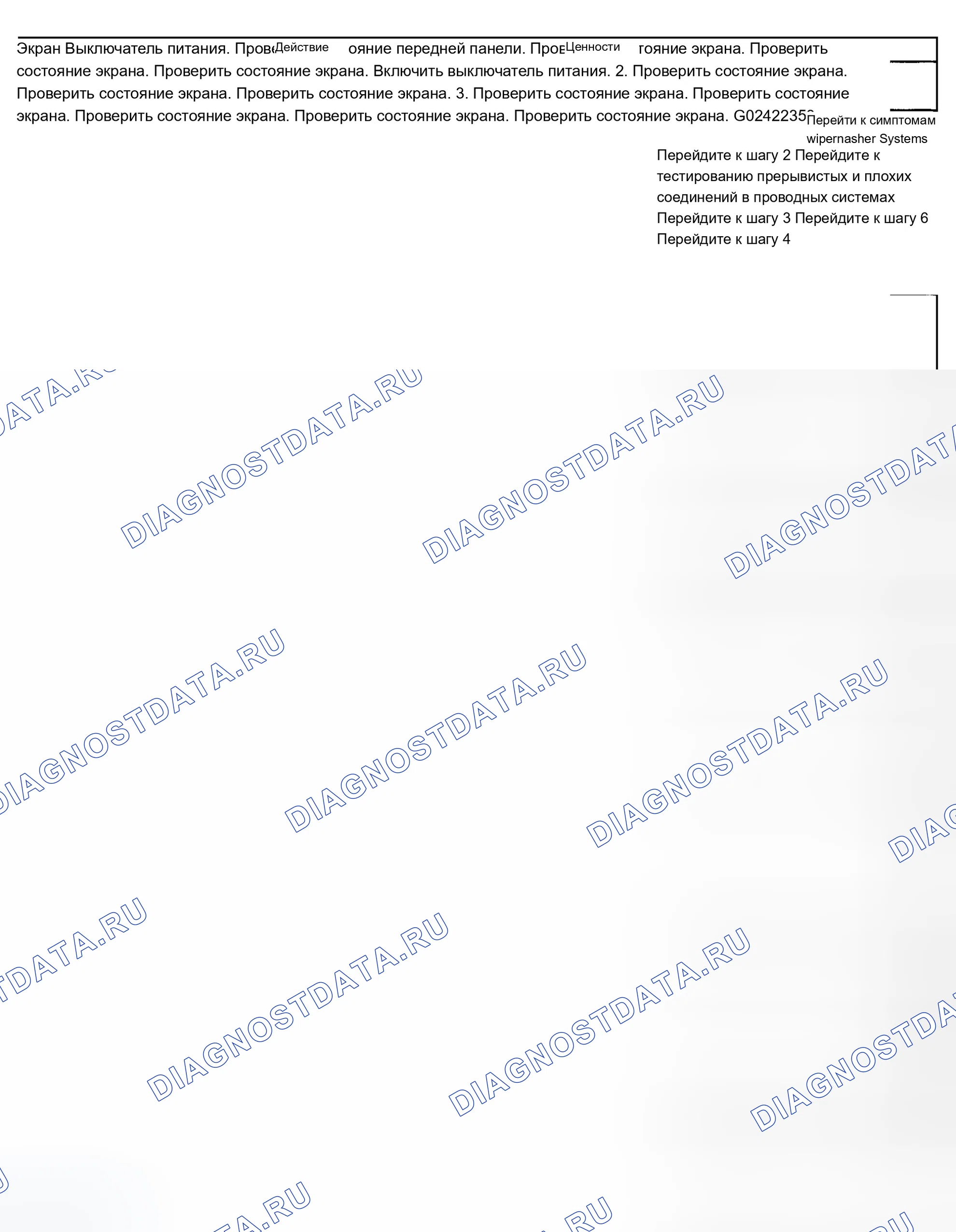 Рис. 6: Неработоспособные шайбы. Chevrolet Chevy Express H2500 