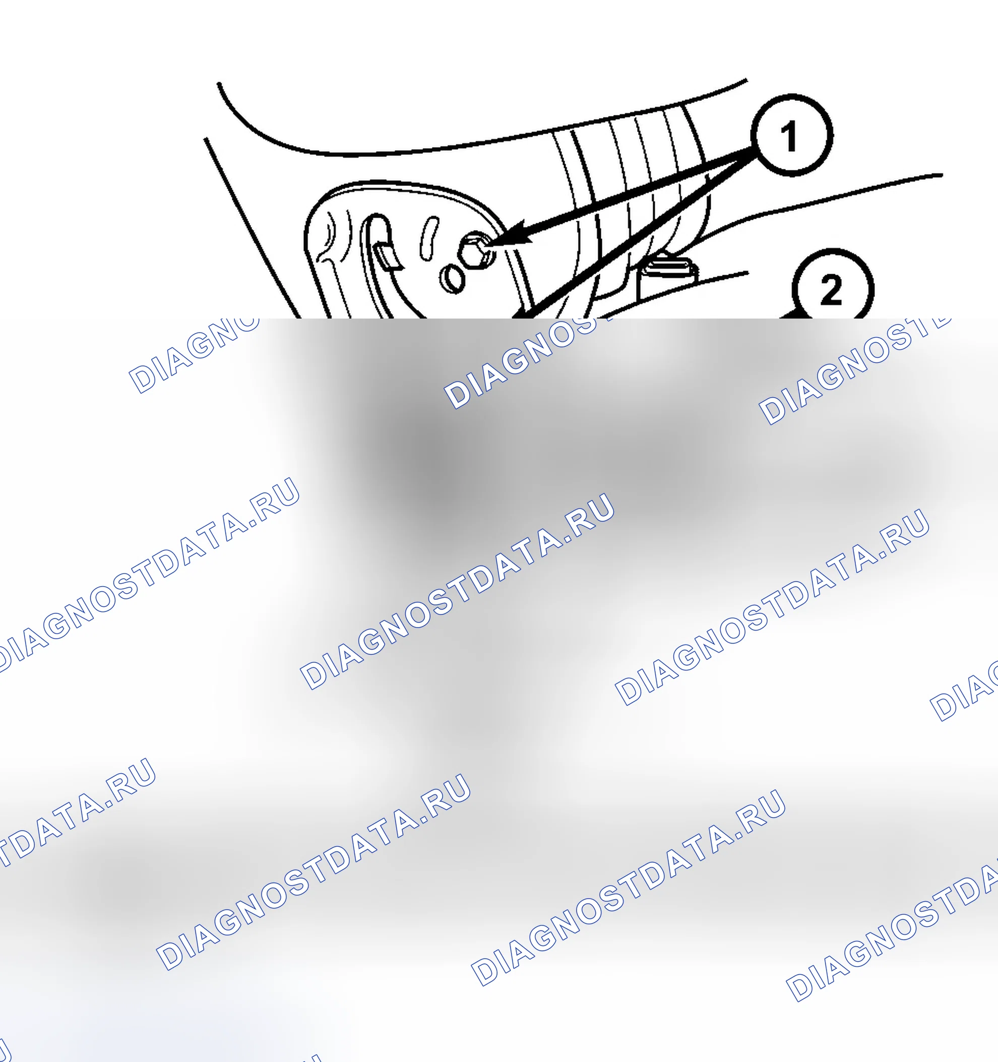 Рис. 54: ДЕМОНТАЖ. Dodge Grand Caravan IV