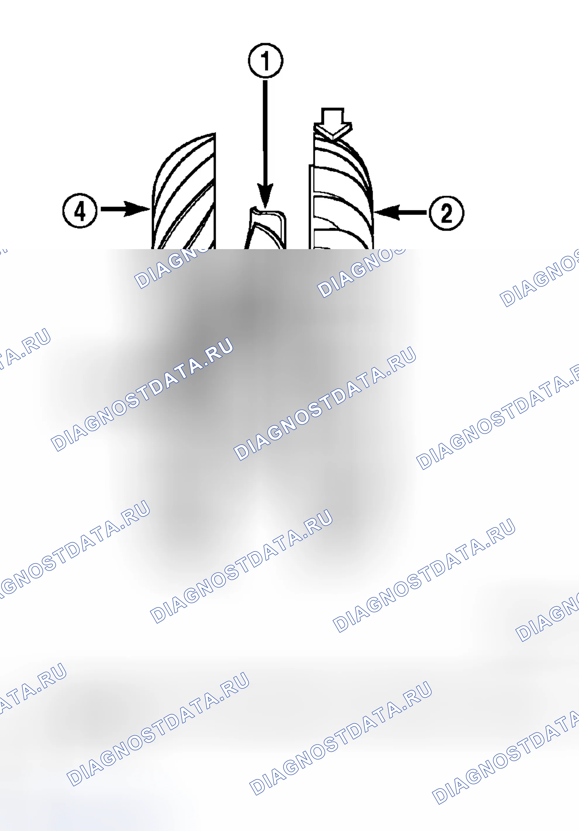Рис. 57: МУФТА ГИДРОТРАНСФОРМАТОРА (муфта блокировки гидротрансформатора). Dodge Cab & Chassis R3500 