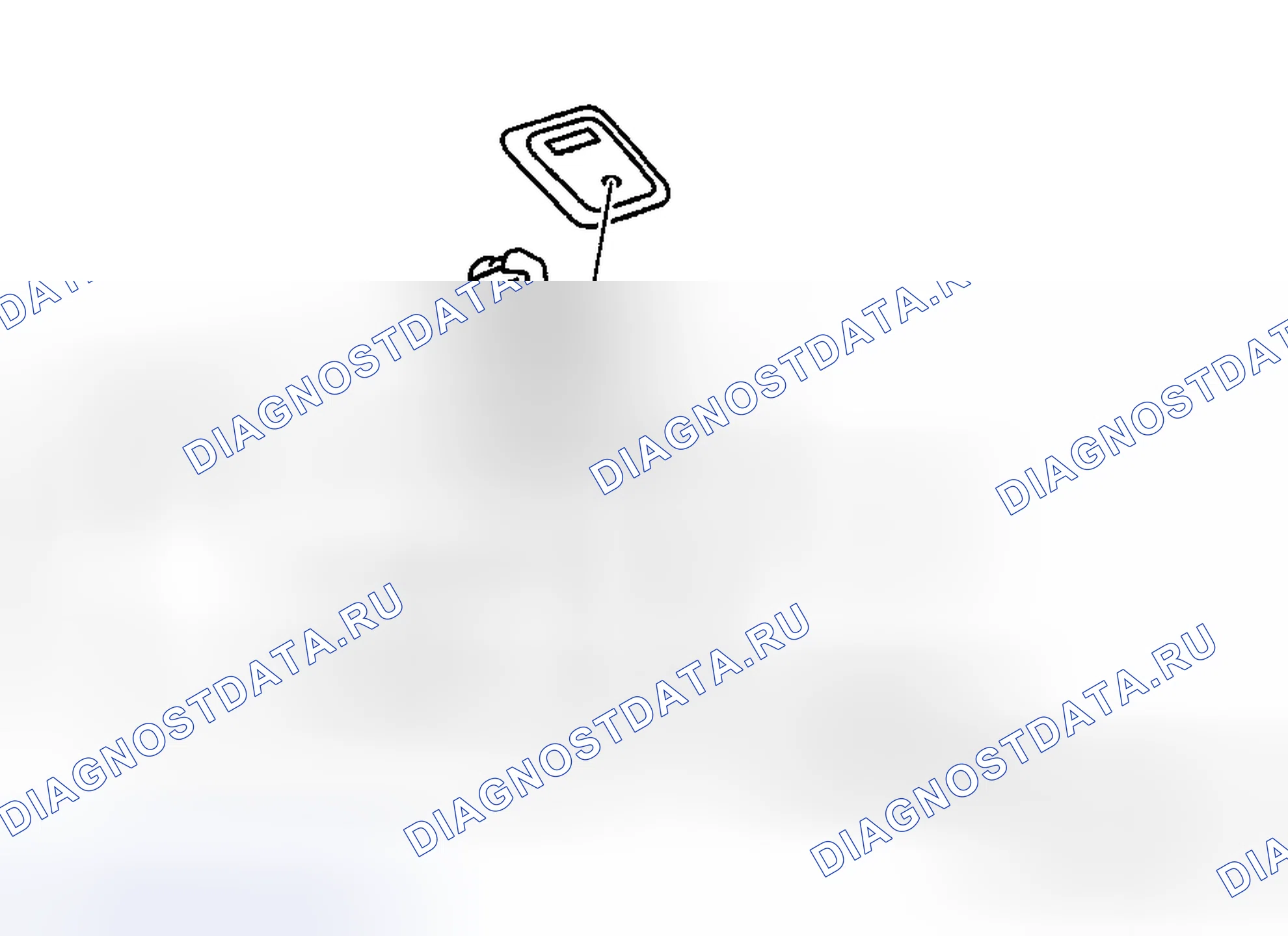 Рис. 50: ДЕМОНТАЖ / МОНТАЖ SUNVISOR. Mazda 5 I
