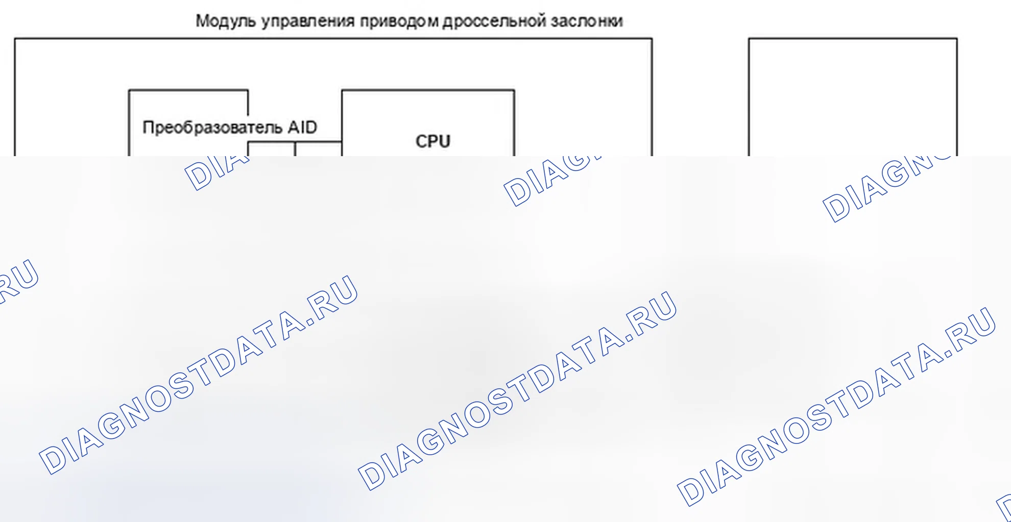 Рис. 225: Проблема модуля управления приводом дроссельной заслонки - схема обмена данными. Honda S2000 AP2 рестайлинг