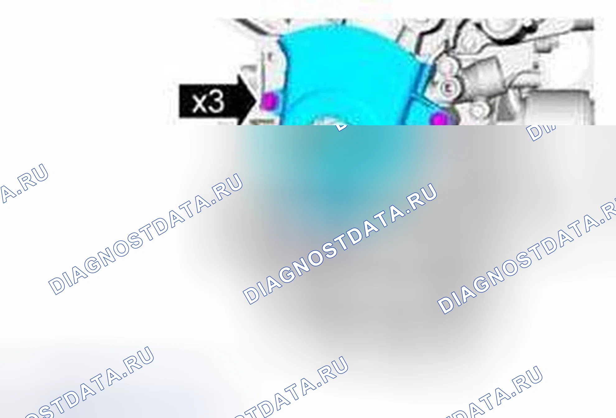 Рис. 7: Демонтаж. Ford Fiesta Mk6