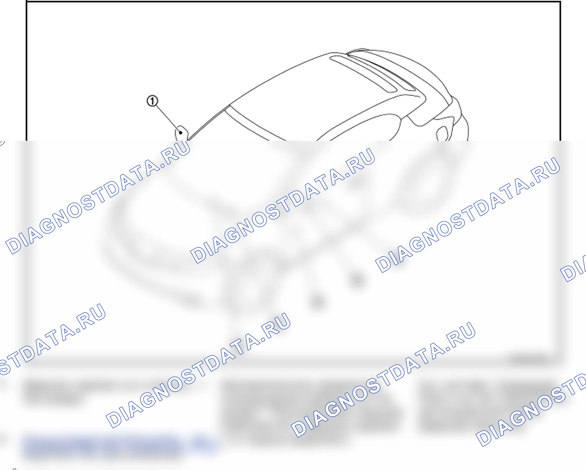 Рис. 69: ДВЕРНОЕ ЗЕРКАЛО: расположение компонентов. Nissan Murano Z51 рестайлинг