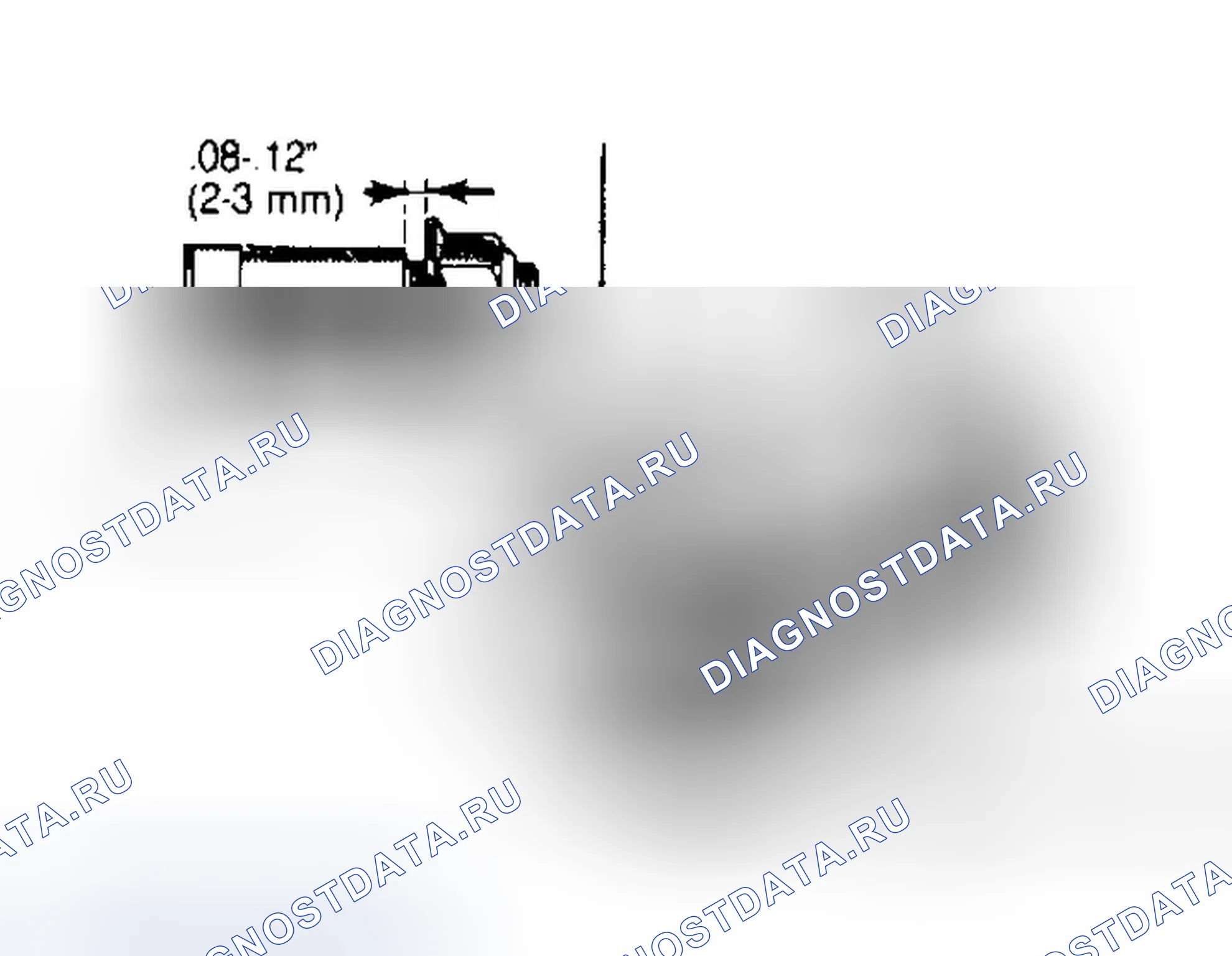 Рис. 9: Установка стопорной гайки подшипника (Кольт). Dodge Ram I