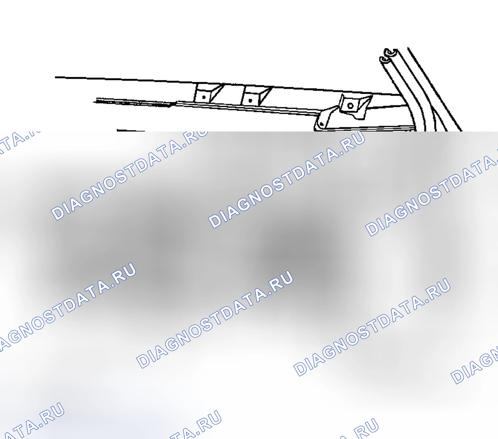 Рис. 14: Демонтаж и монтаж (Ram Pickup). Dodge Dakota II