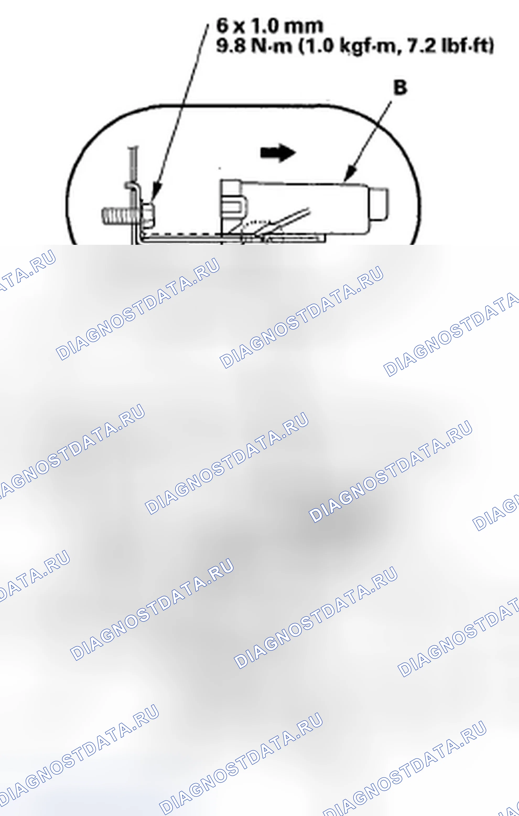 Рис. 6: Замена блока управления TPMS. Honda Civic VIII рестайлинг