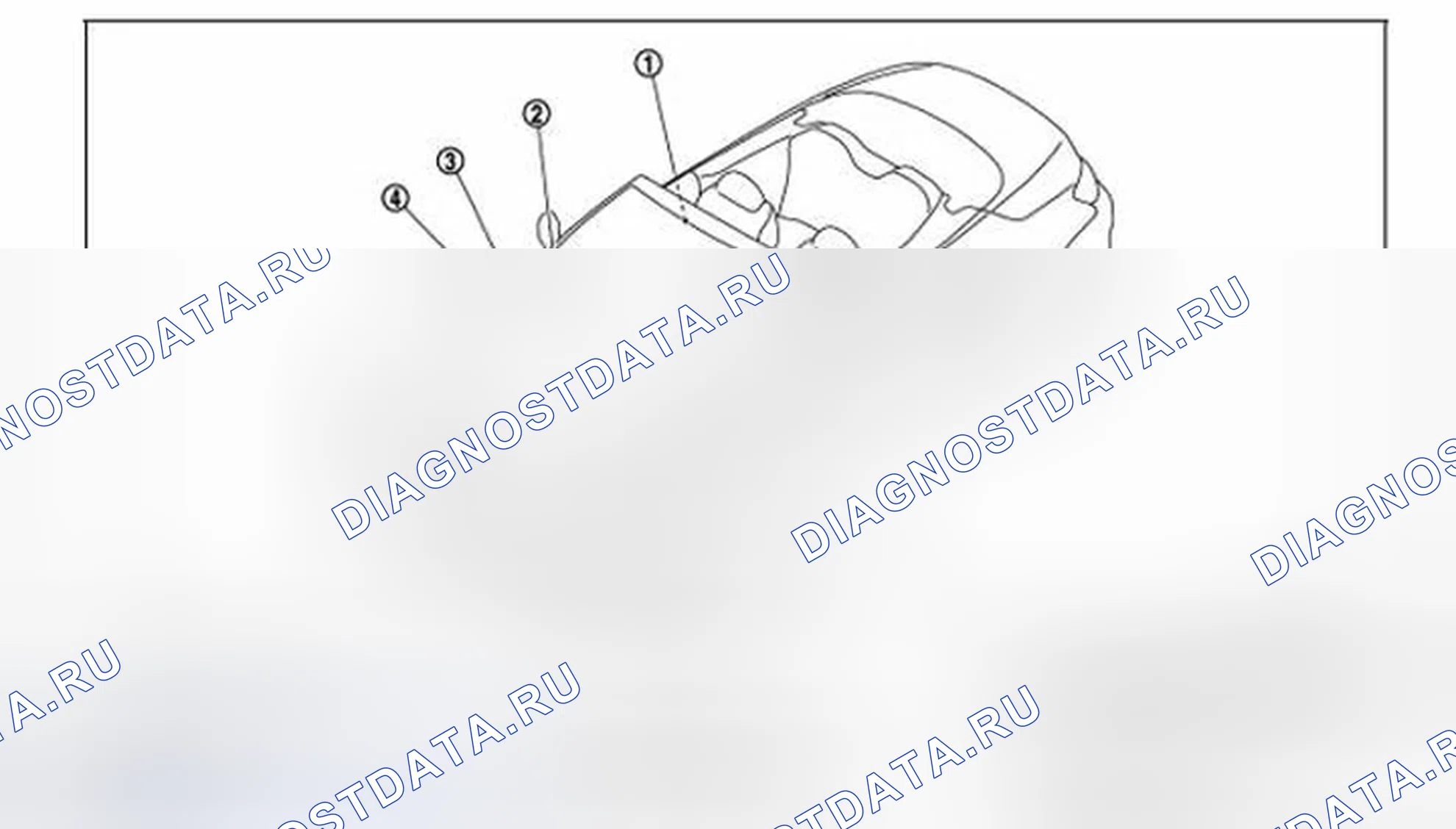 Рис. 84: Расположение компонентов. Infiniti G37 IV рестайлинг