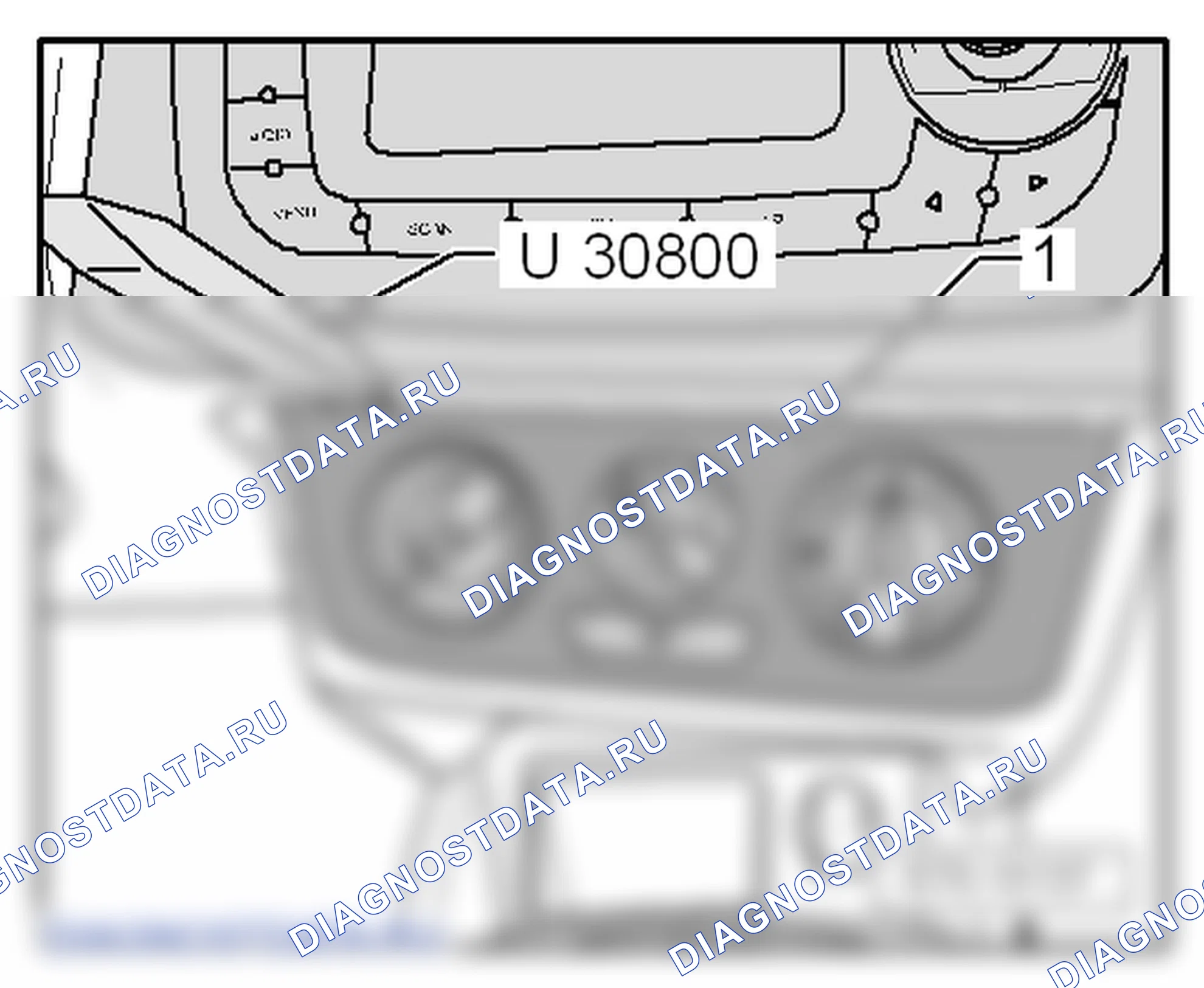 Передняя панель. SEAT Ibiza IV