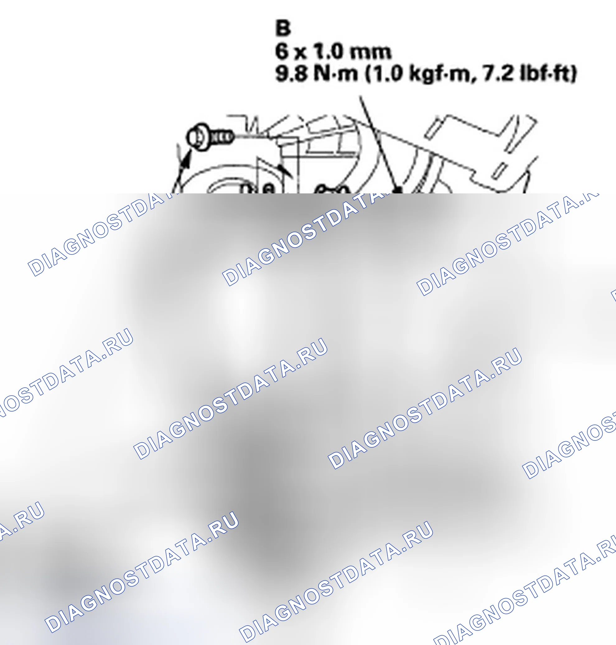 Рис. 117: Демонтаж / монтаж блока управления EPS. Honda Accord VII рестайлинг