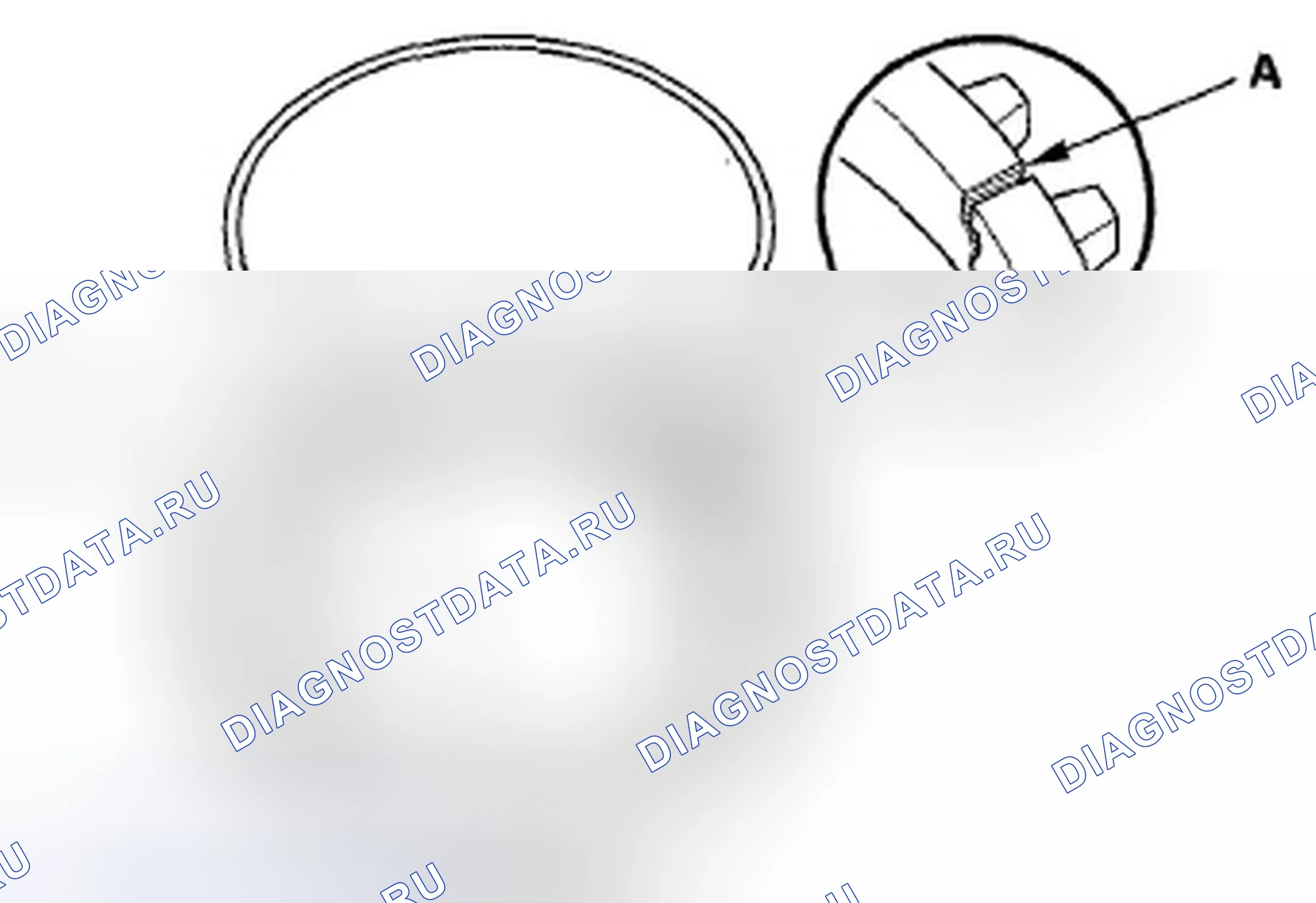Рис. 137: Проверка колец и зубчатых колес Synchro. Honda Fit GE