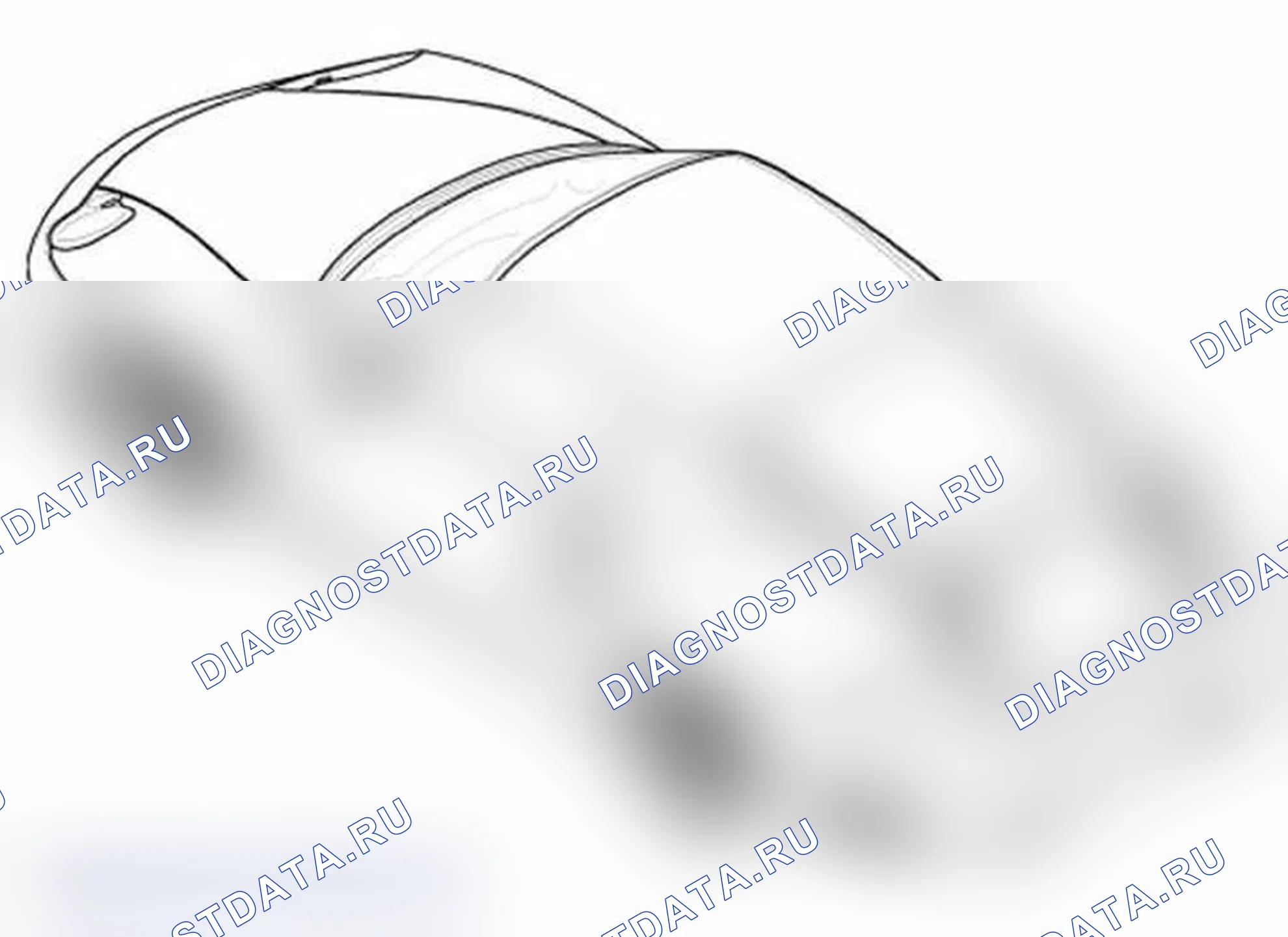 Рис. 87: Снятие и установка шарнира крышки. Porsche 911 Carrera 996 рестайлинг