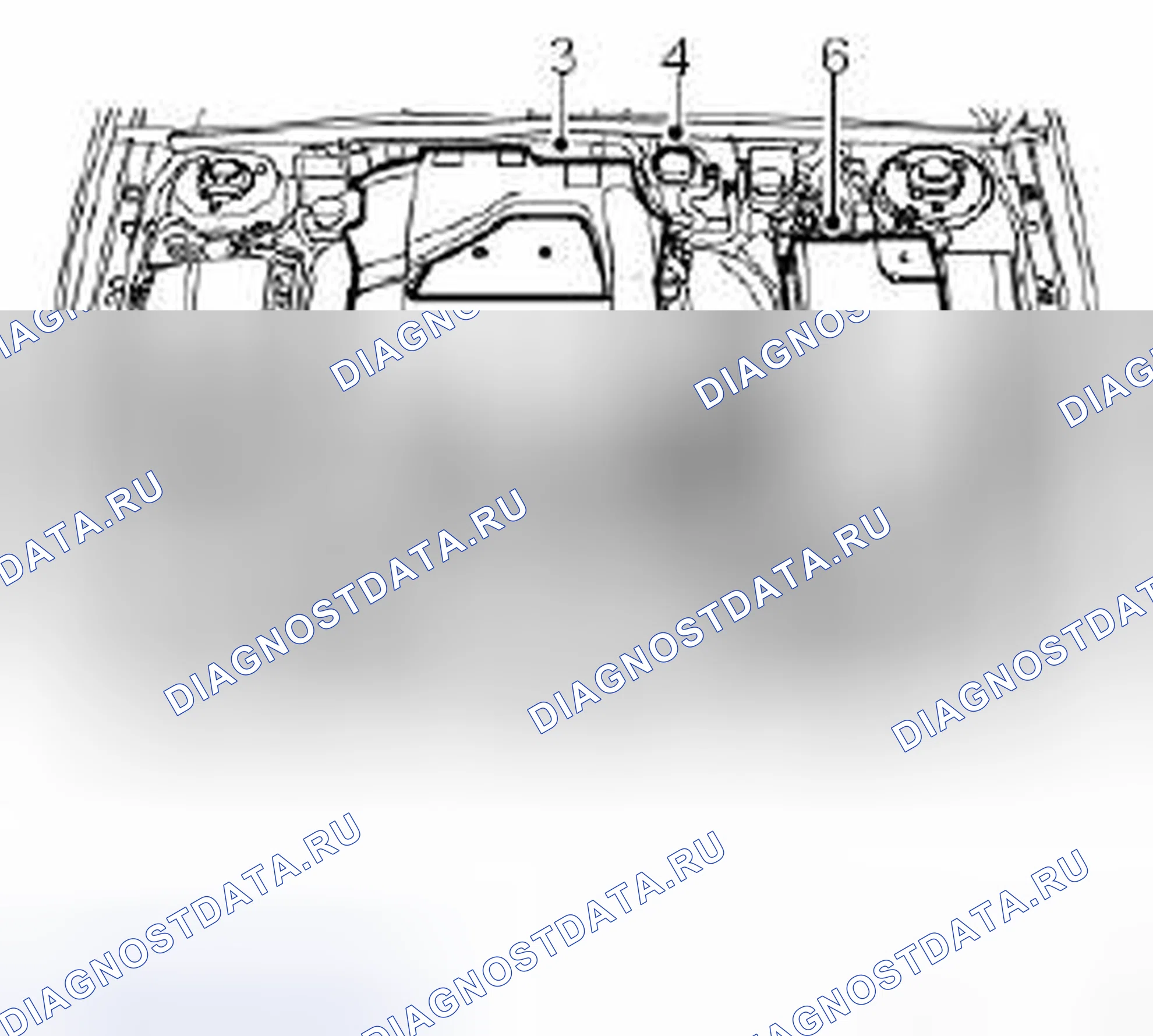 Рис. 430: Для снятия. Saab 9-3 II