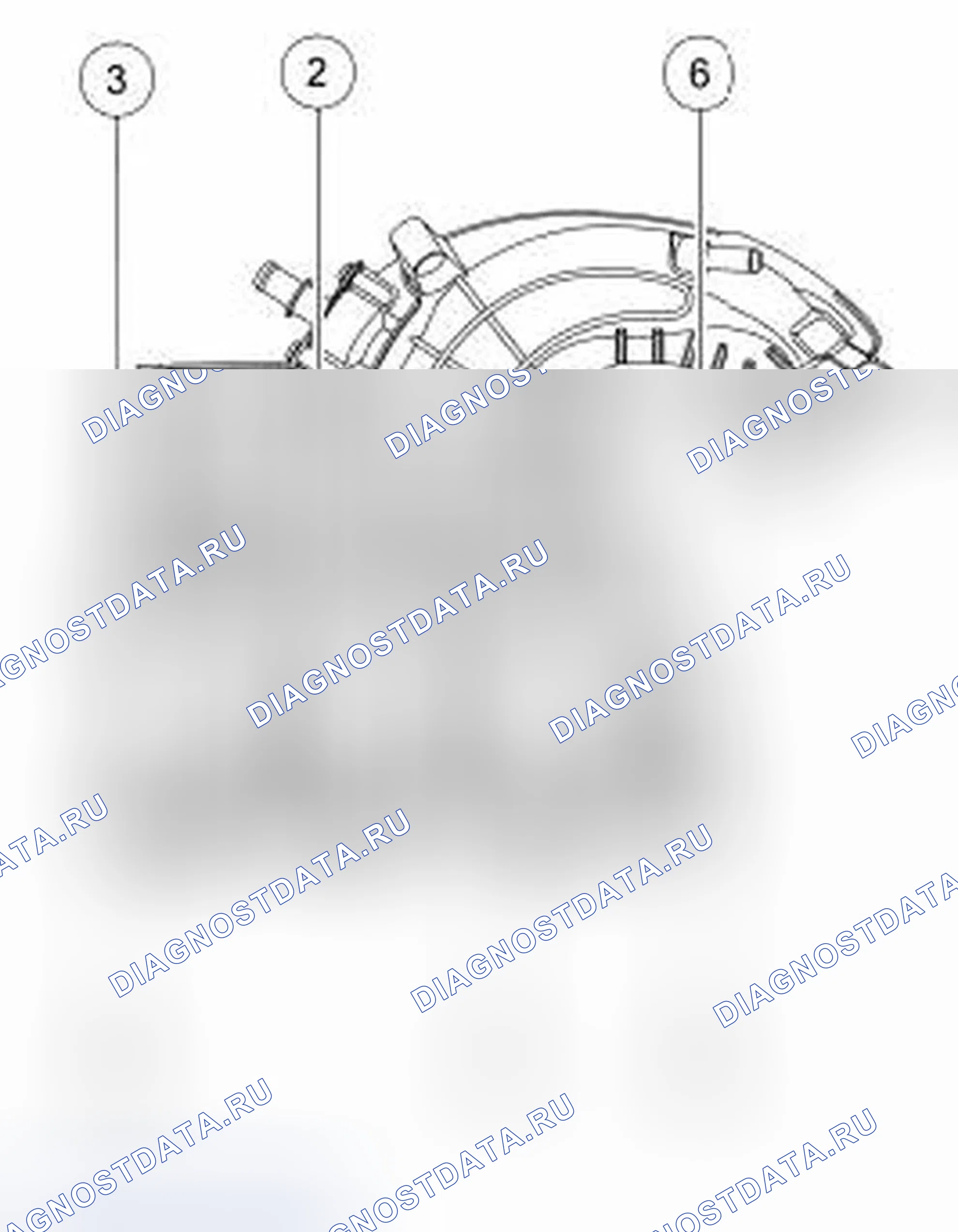 Рис. 1: Установка. Ford Taurus VI