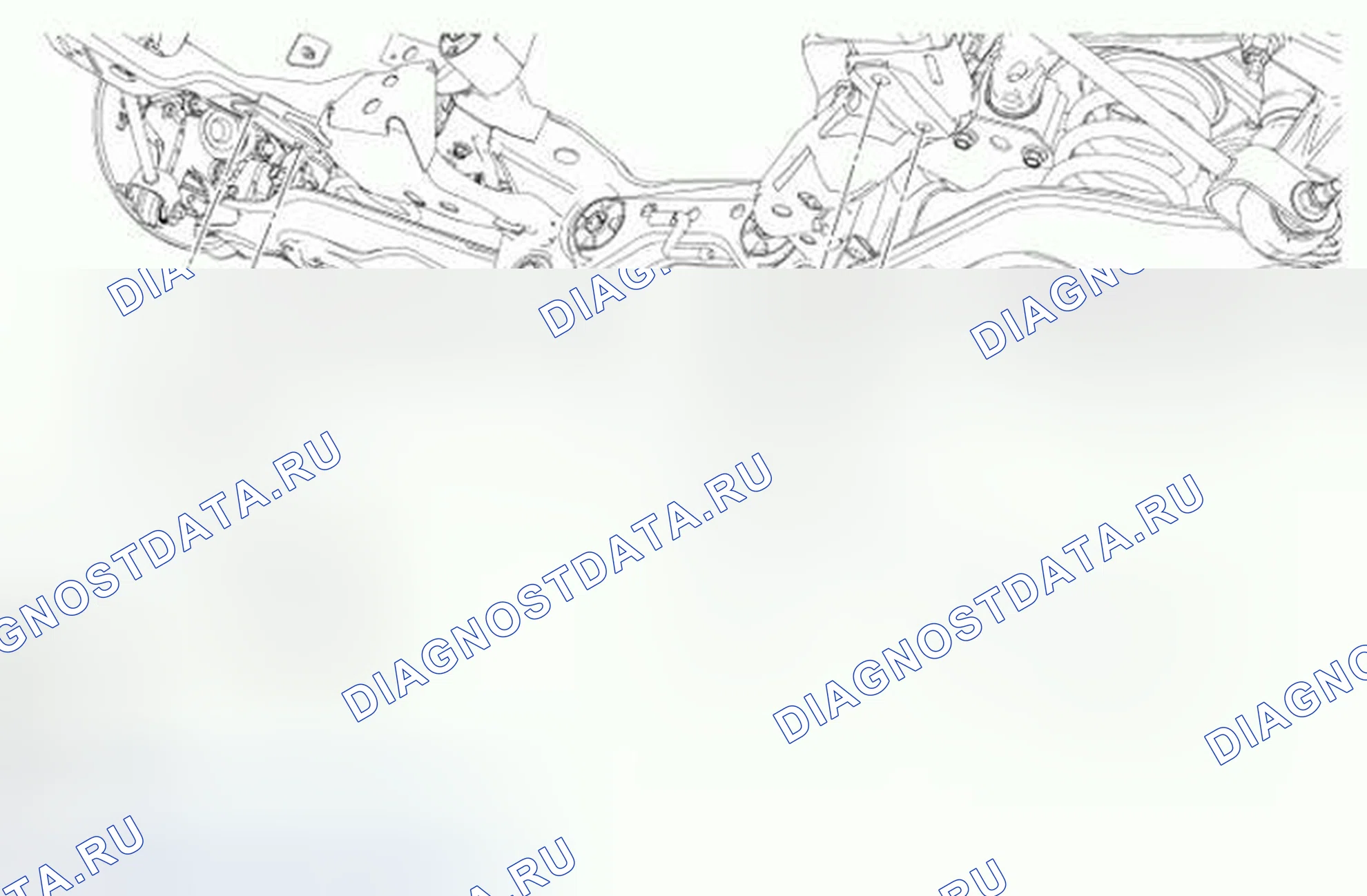 Рис. 11: Планка стабилизатора. Hyundai ix55 I