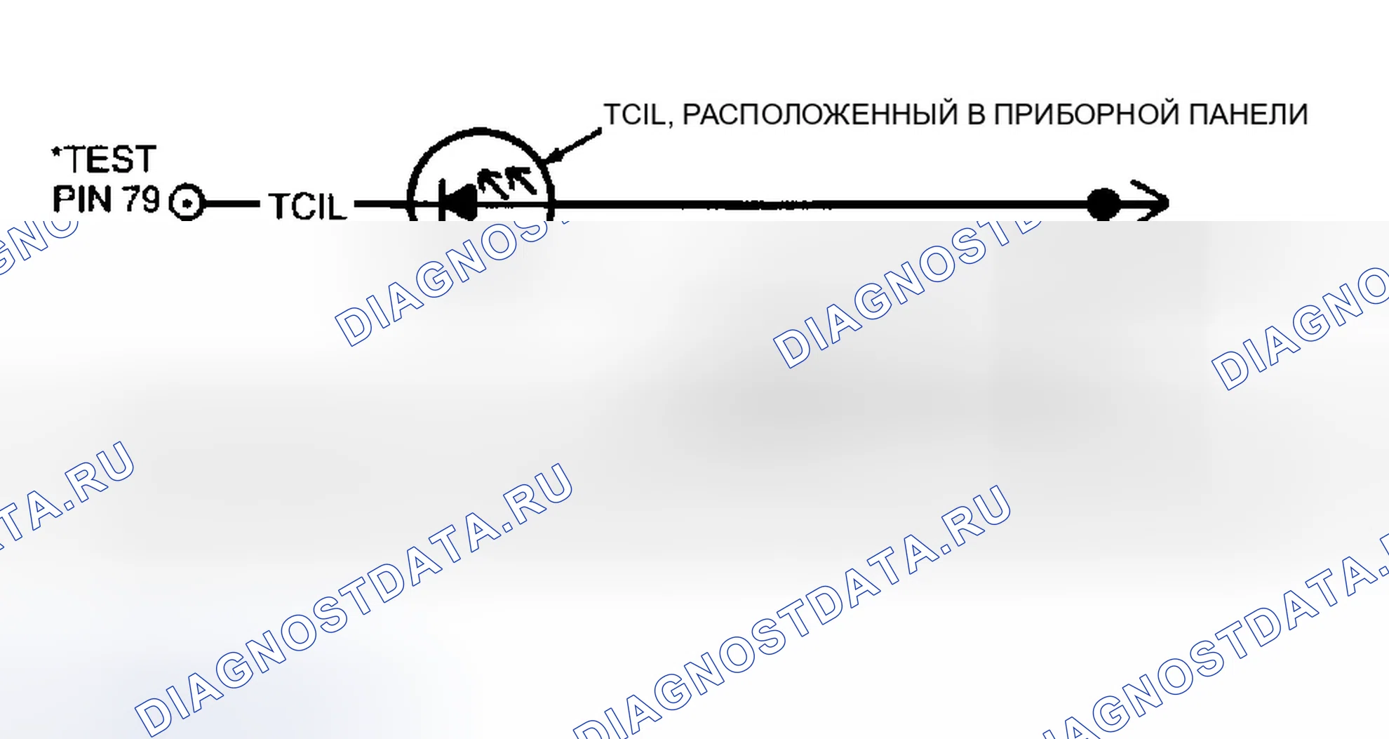 Рис. 104: Принципиальная схема TCIL и TCS. Ford Cab & Chassis F350 