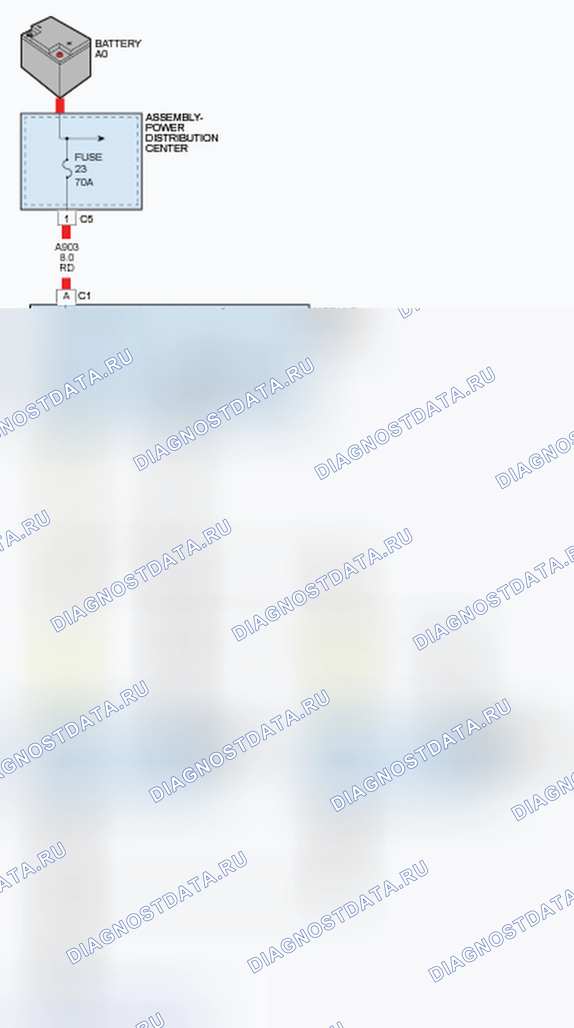 Рис. 120: B2143-12-UGDO ENABLE управление - цепь короткое замыкание TO аккумулятор. Jeep Cherokee V рестайлинг