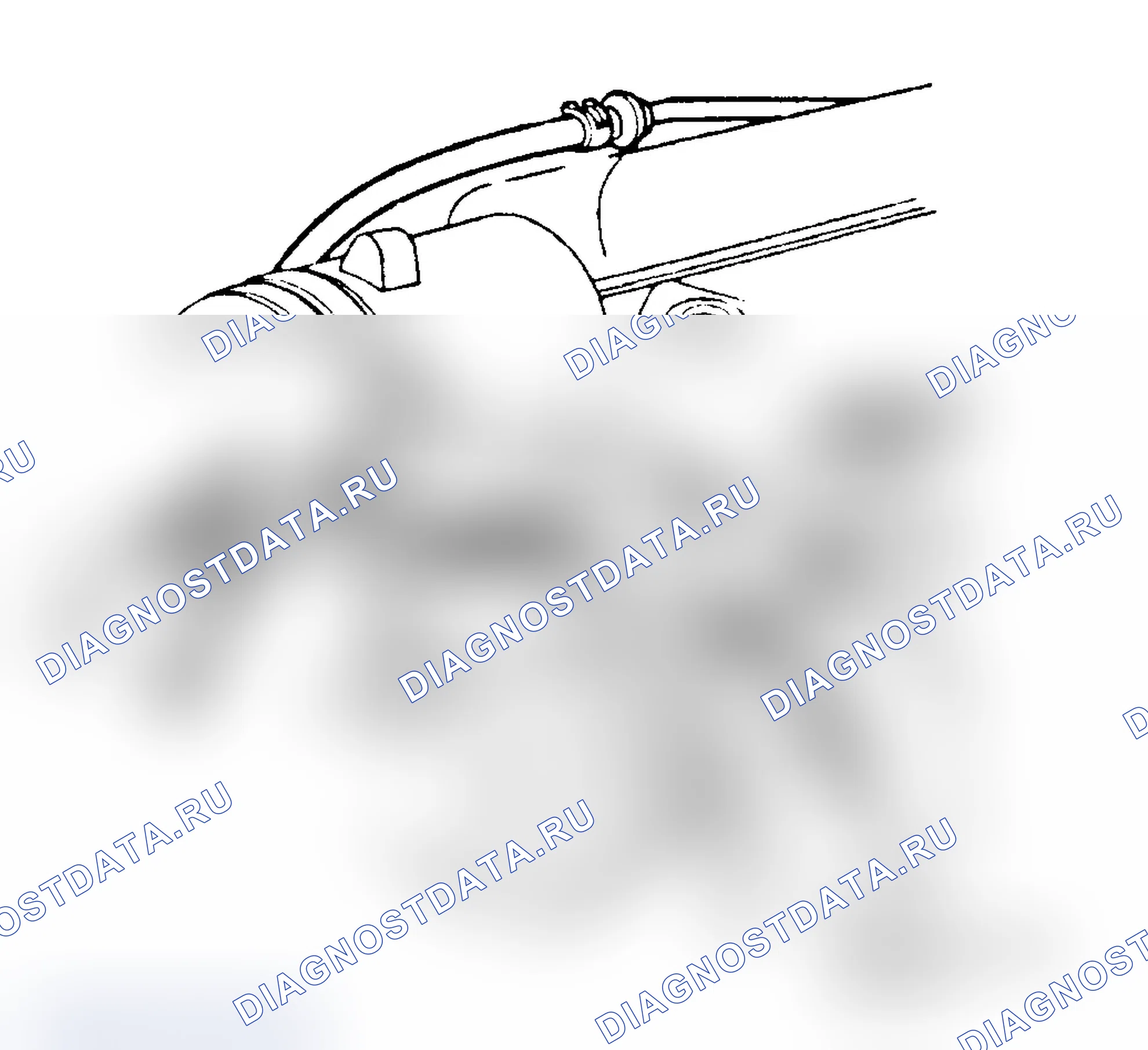 Рис. 375: DR37 (4 из 5) - Подключение вакуумного насоса к клапану переключения подачи воздуха. Dodge Dakota Shelby 