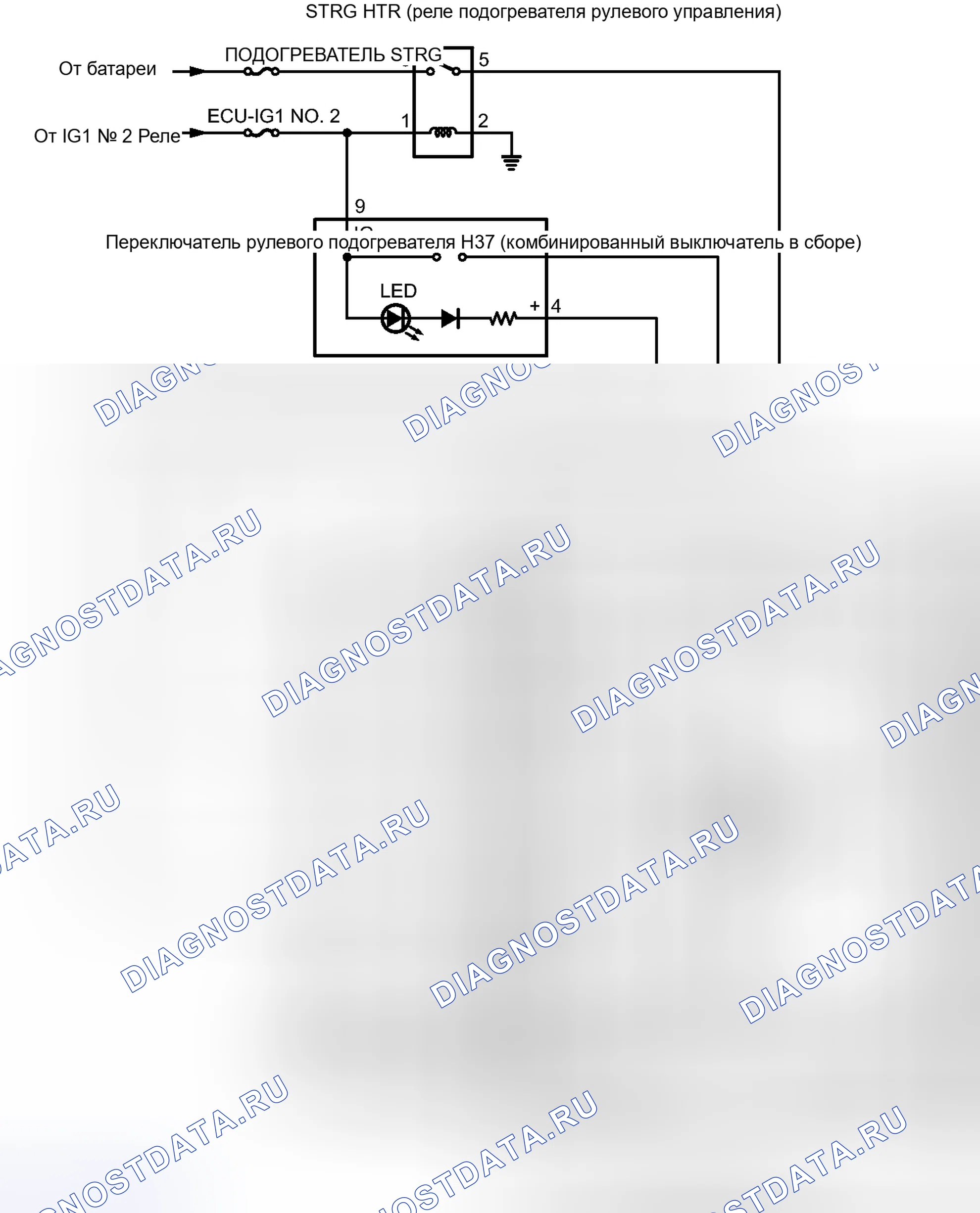 Рис. 135: СХЕМА СИСТЕМЫ [06 / 2012 -]. Haval H3 I